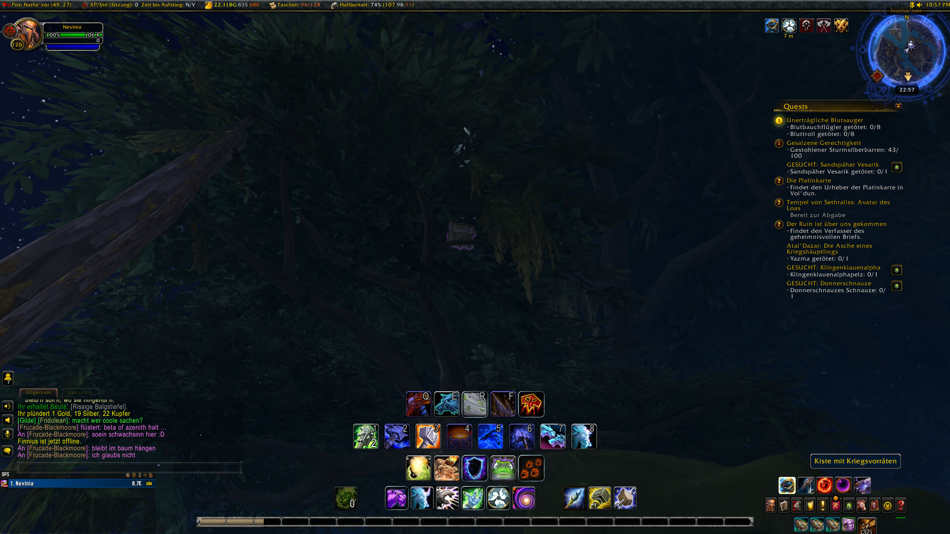 War Supply Chest landed in a tree... unlootable.... really Blizz? r/wow