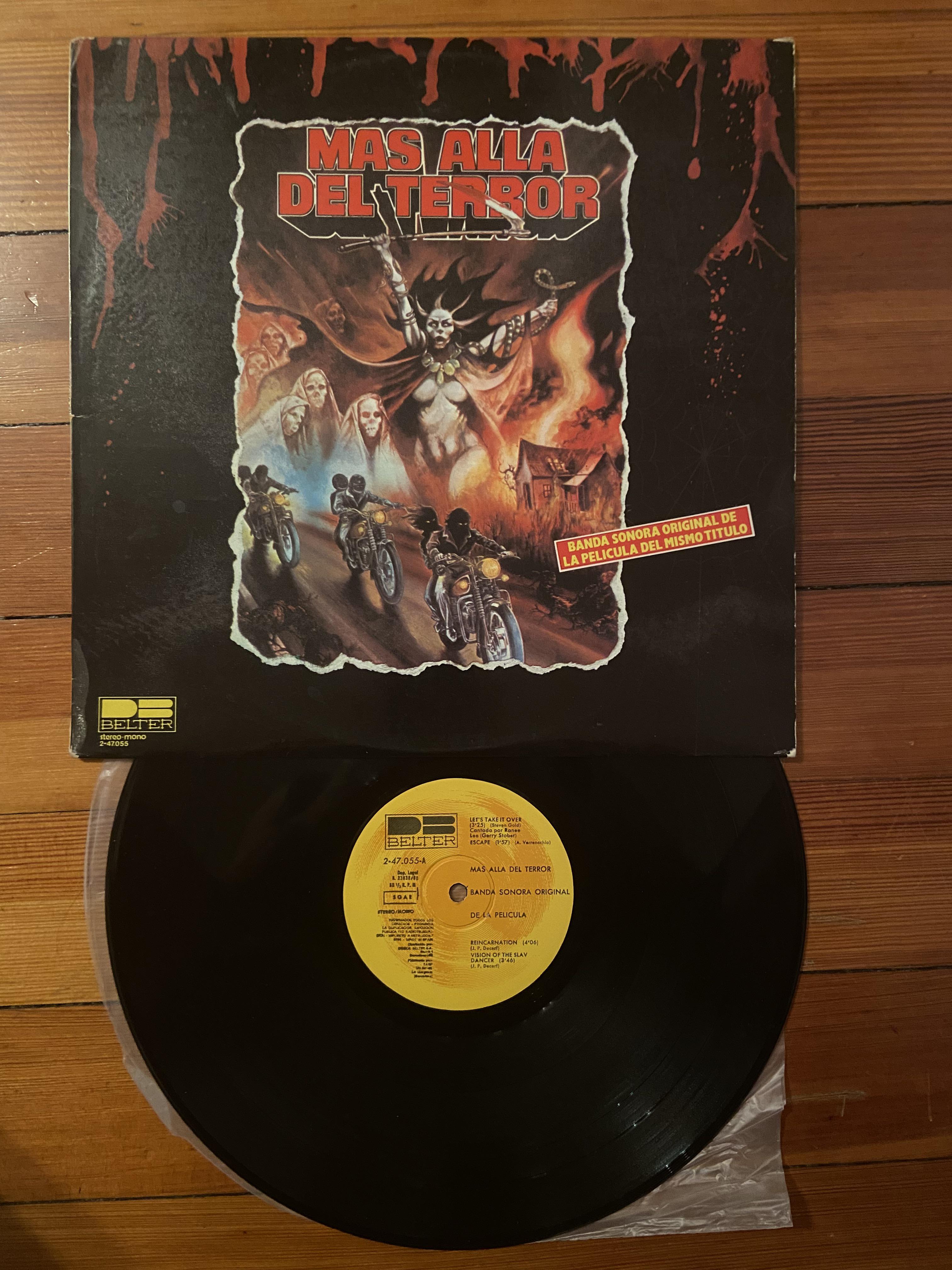 Mas Alla Del Terror (Banda Sonora De La Pelicula) r/OSTvinyl