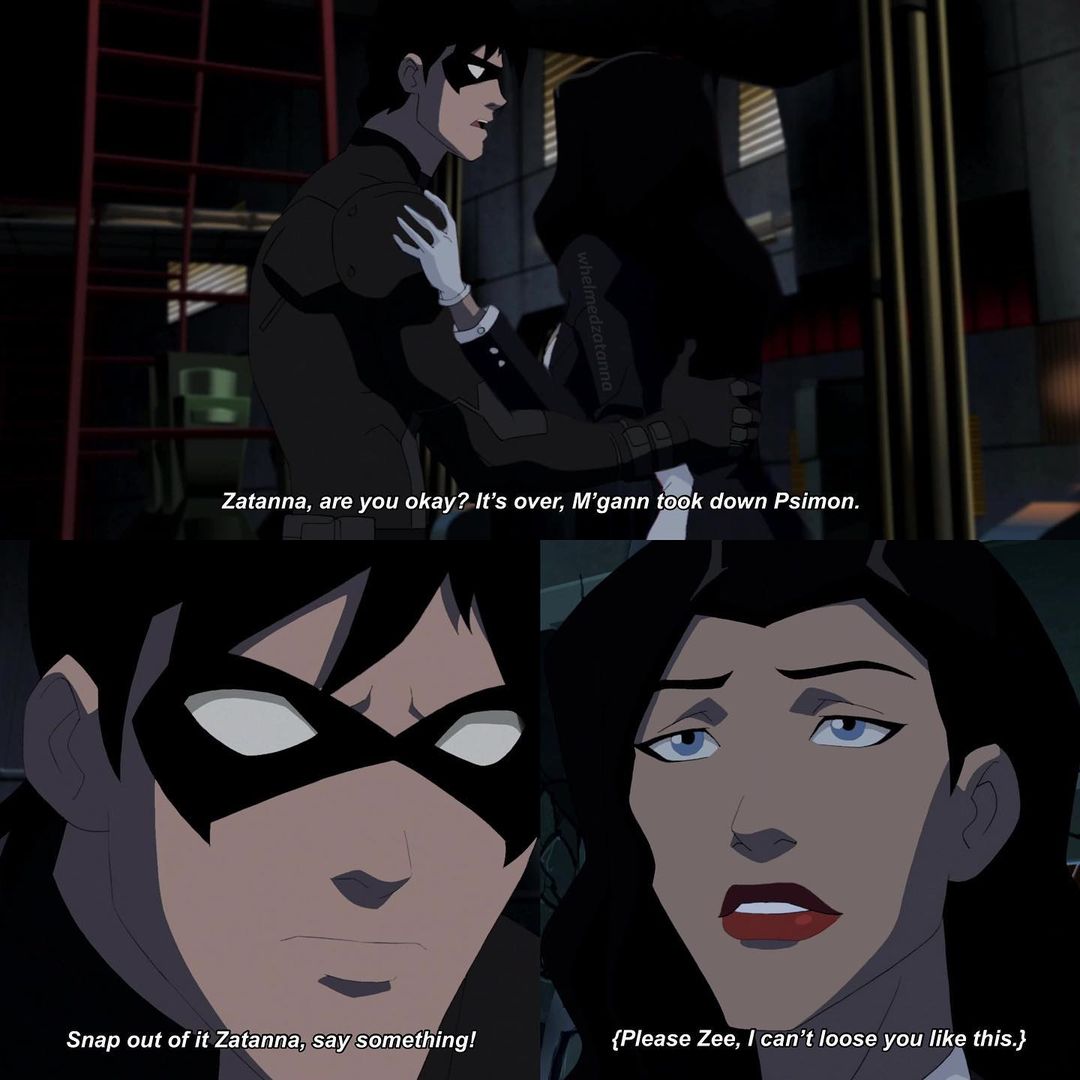 Young Justice Season 2 Nightwing And Zatanna