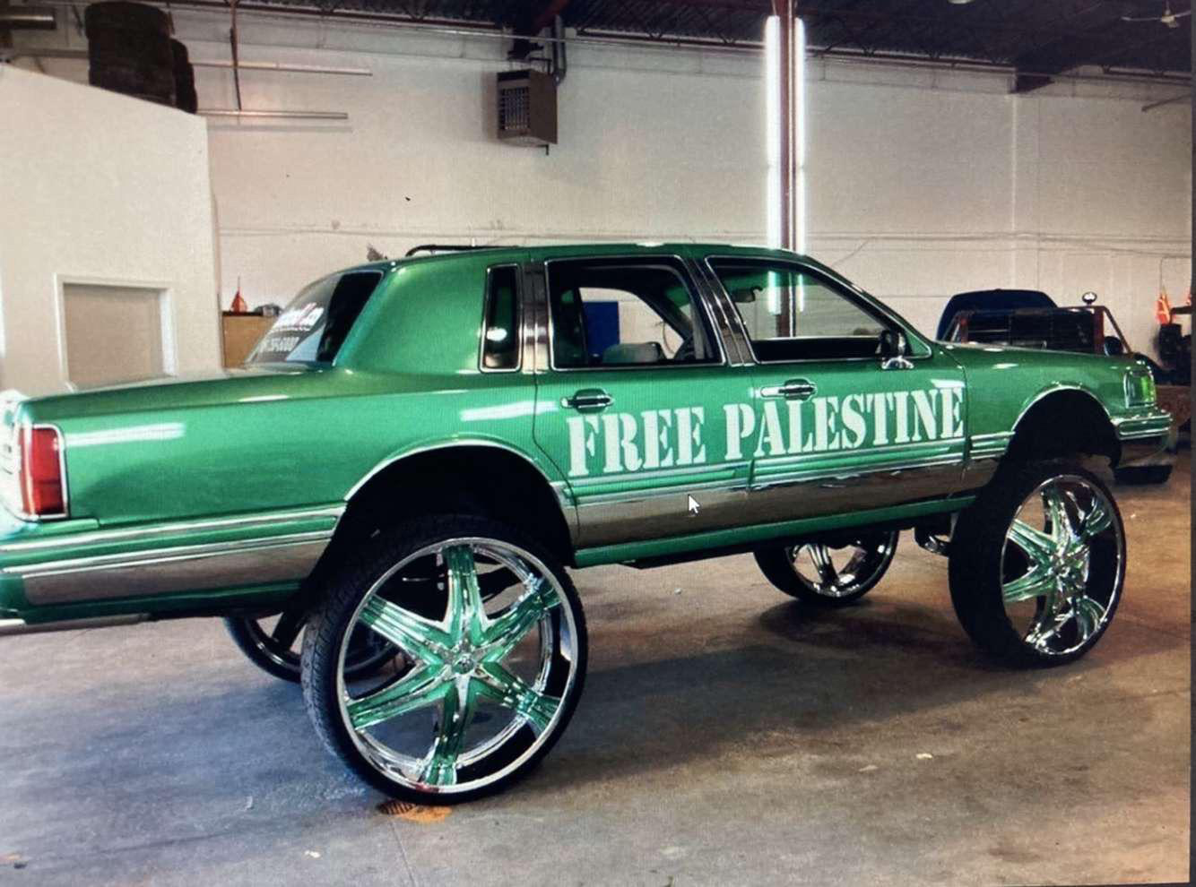 Based Truck Palestine