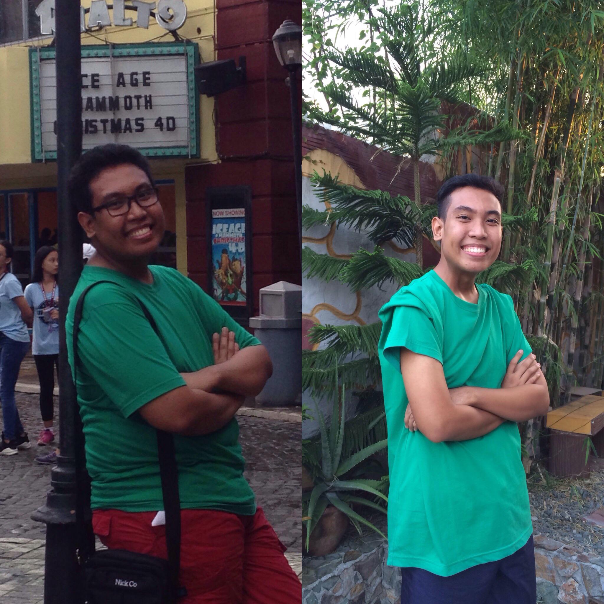 M/22/5'10" [230 lbs > 154 lbs = 76 lbs] (6 months) Today I hit my