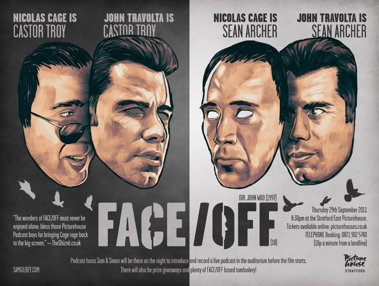 Face/Off (1997) [1280 x 968] r/MoviePosterPorn
