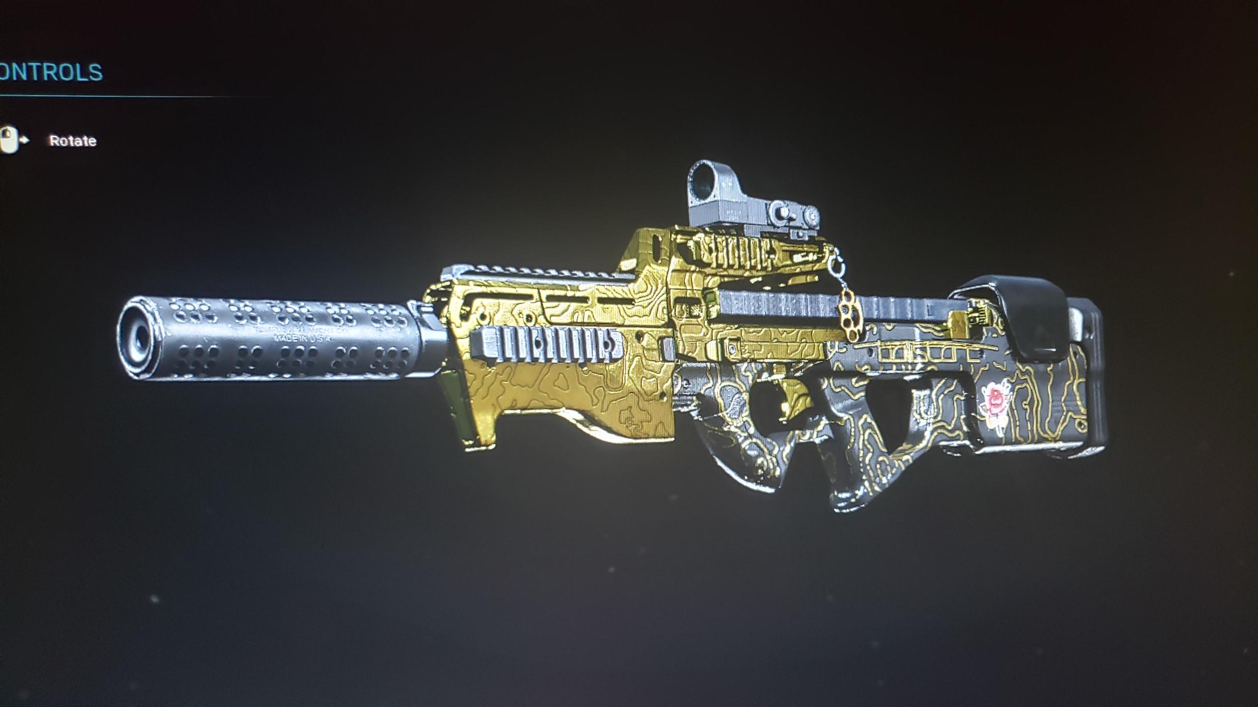 Gold P90