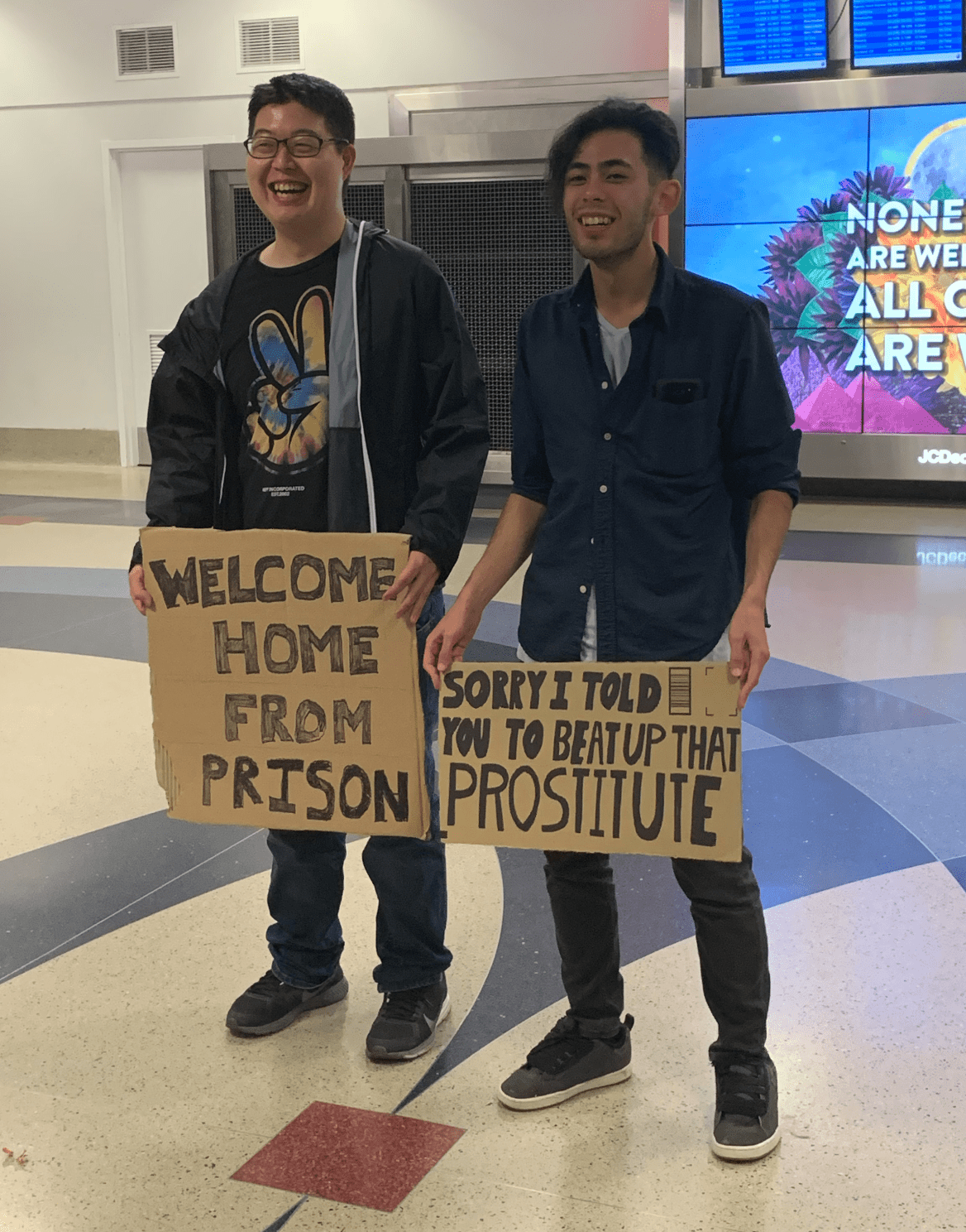 This is how I will pick my friends up from the airport