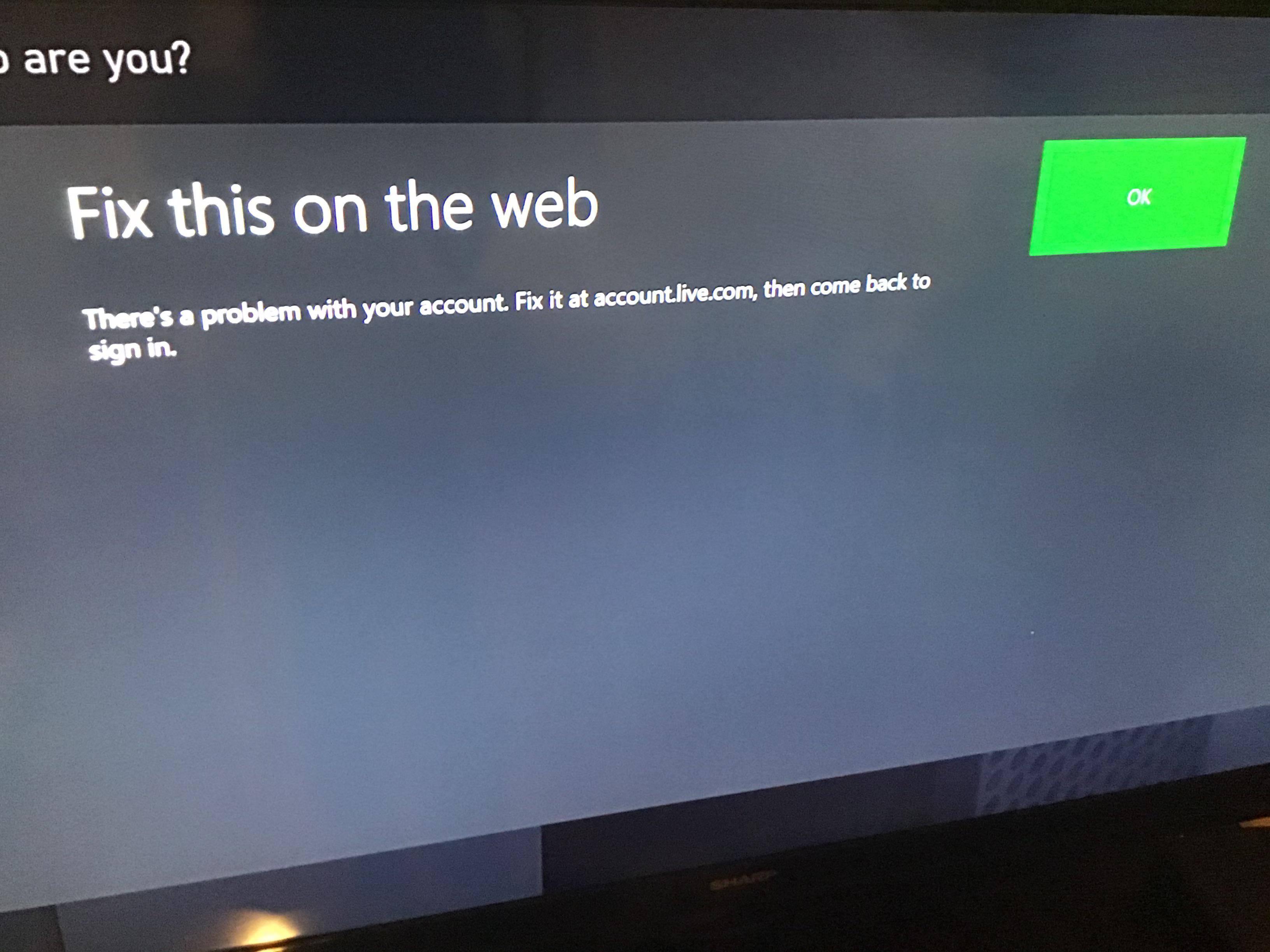 Xbox account problem. I’ve made about 8 Xbox accounts after losing my