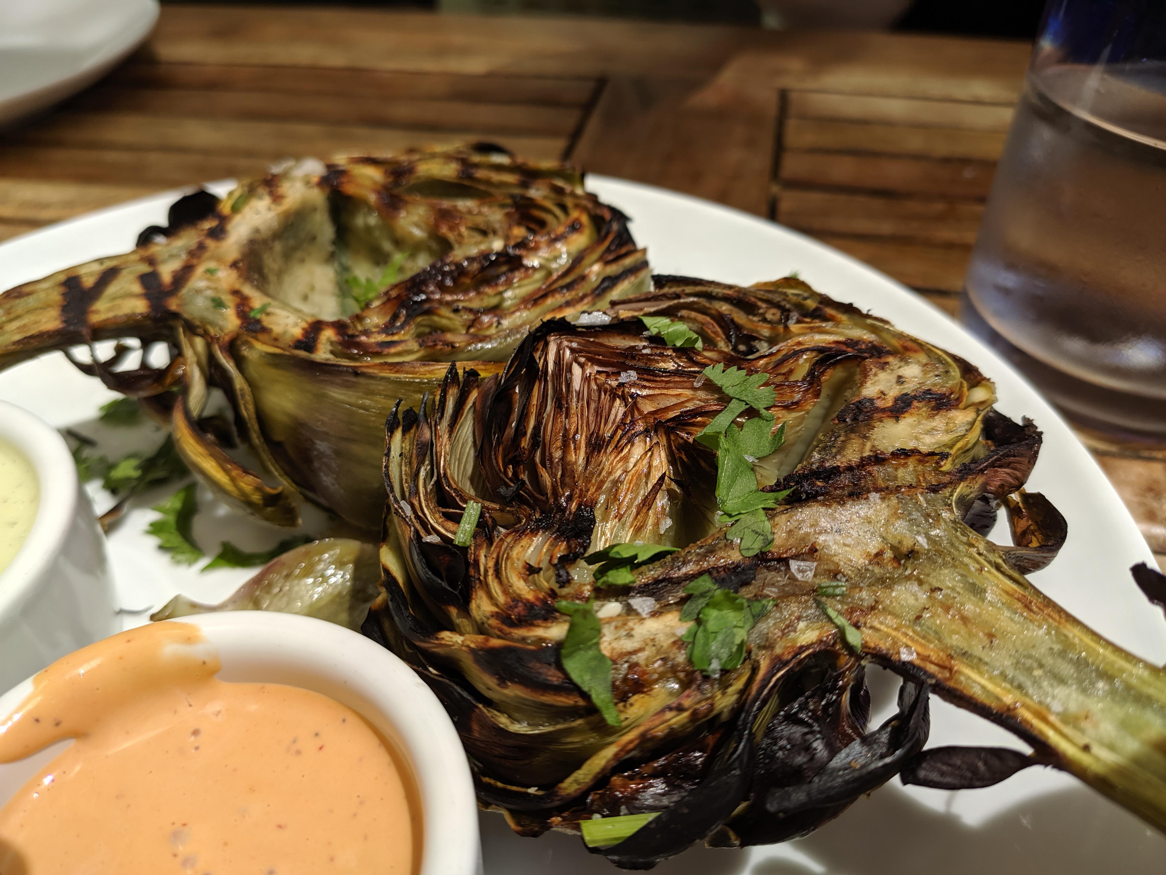 [I Ate] Grilled Artichoke r/food