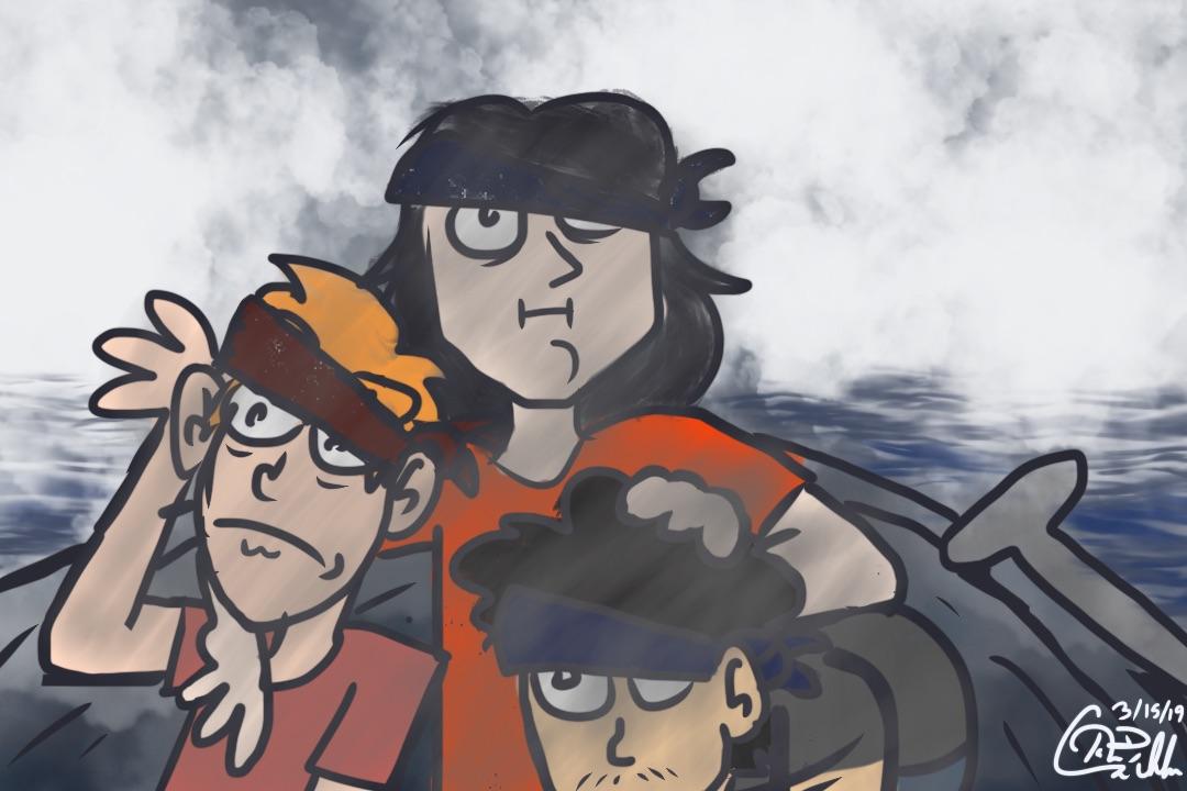 FAN ART! The “Bird Box” episode of Adum & Pals was fantastic, so