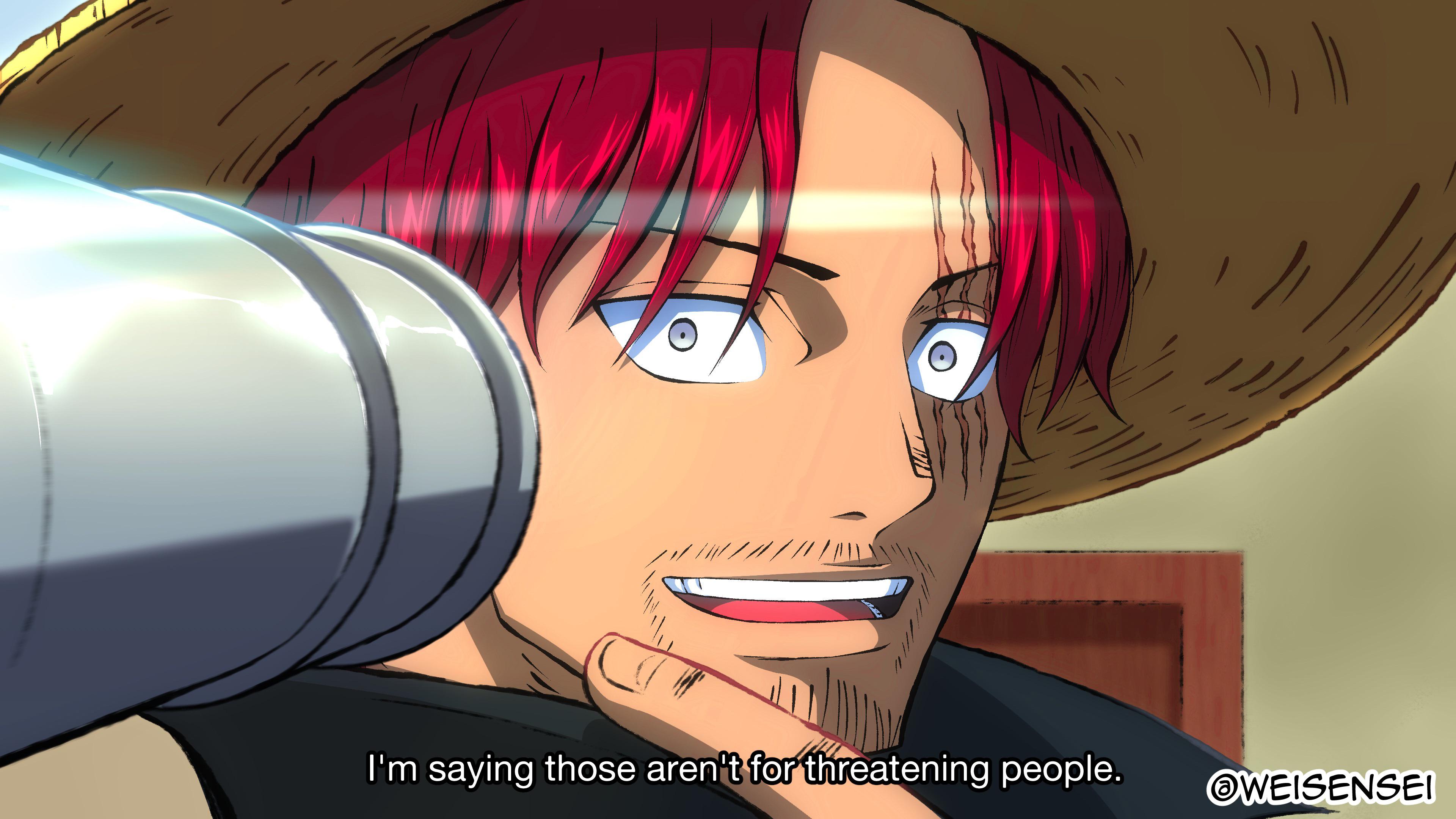 “Now that you’ve drawn your pistol, put your life on it.” r/OnePiece