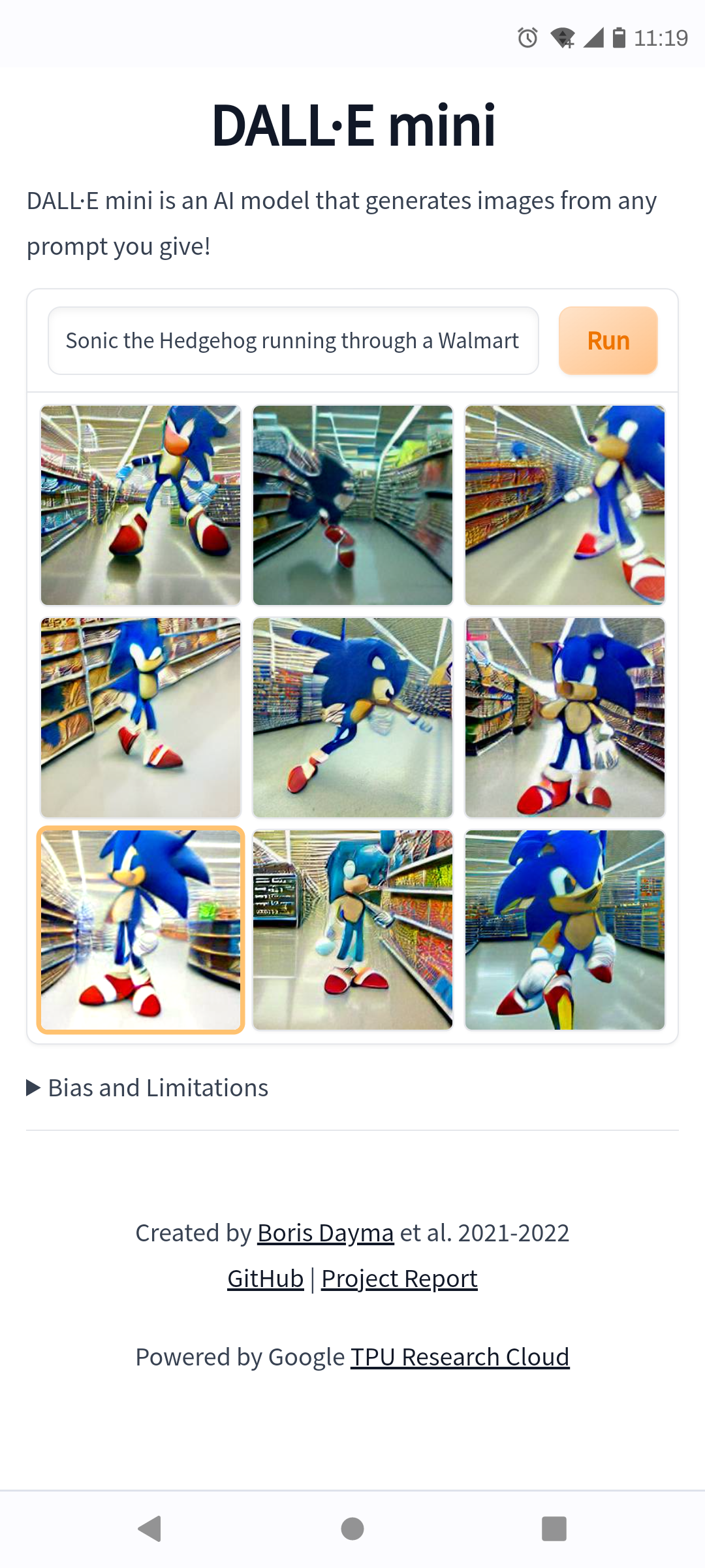 Sonic the Hedgehog running in a Walmart : r/weirddalle