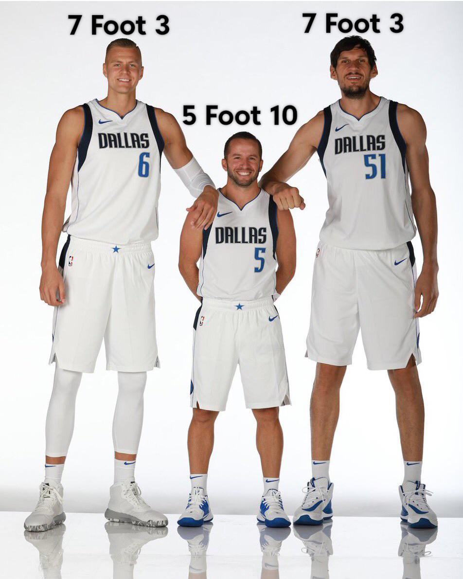 Kristaps Porzingis, JJ Barea, Boban Marjanović