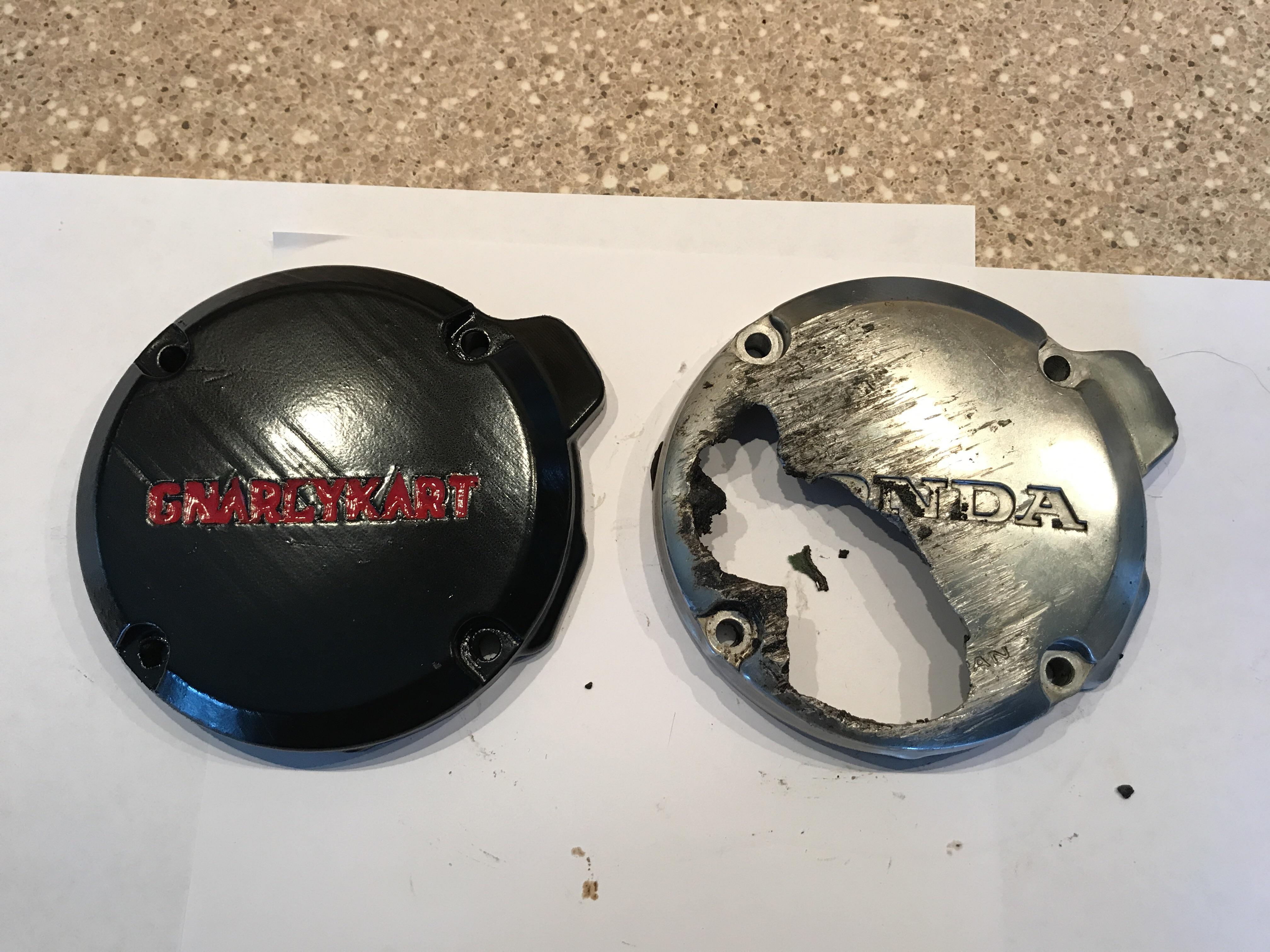 Stator cover for the motorcycle I wrecked. r/functionalprint