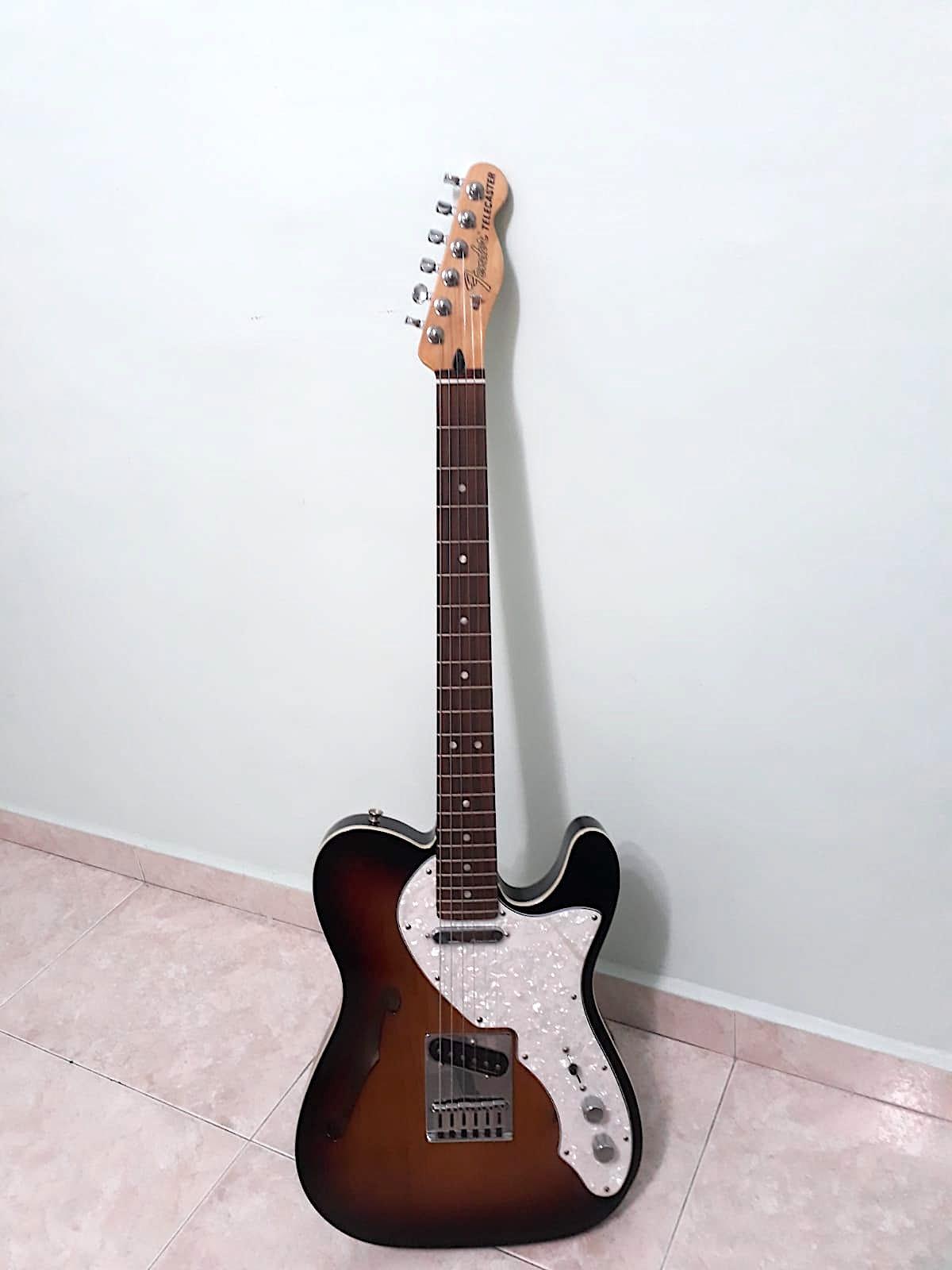 Fender Telecaster Thinline Deluxe ) I actually have more guitars
