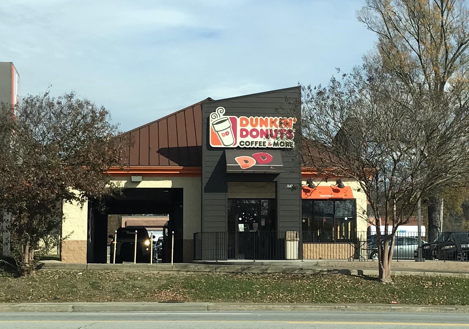 My local Dunkin’ Donuts used to be a car wash so the drive thru is