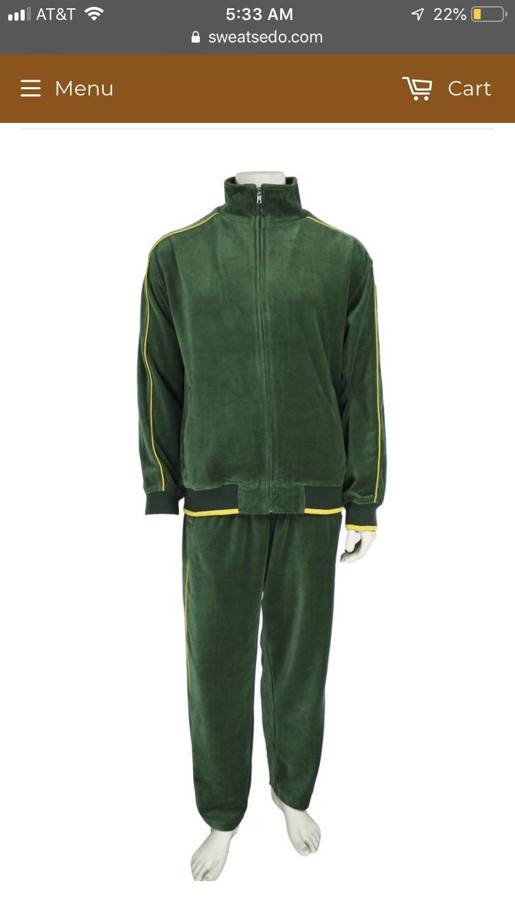 Any thoughts on velour tracksuits for men? I’m thinking of wearing them