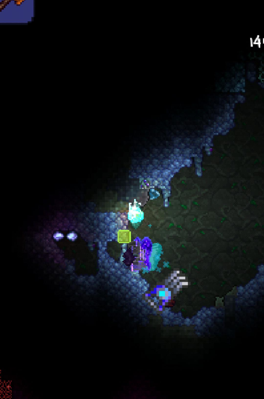 I found 2 Gelatin Crystals right next to each other. r/Terraria