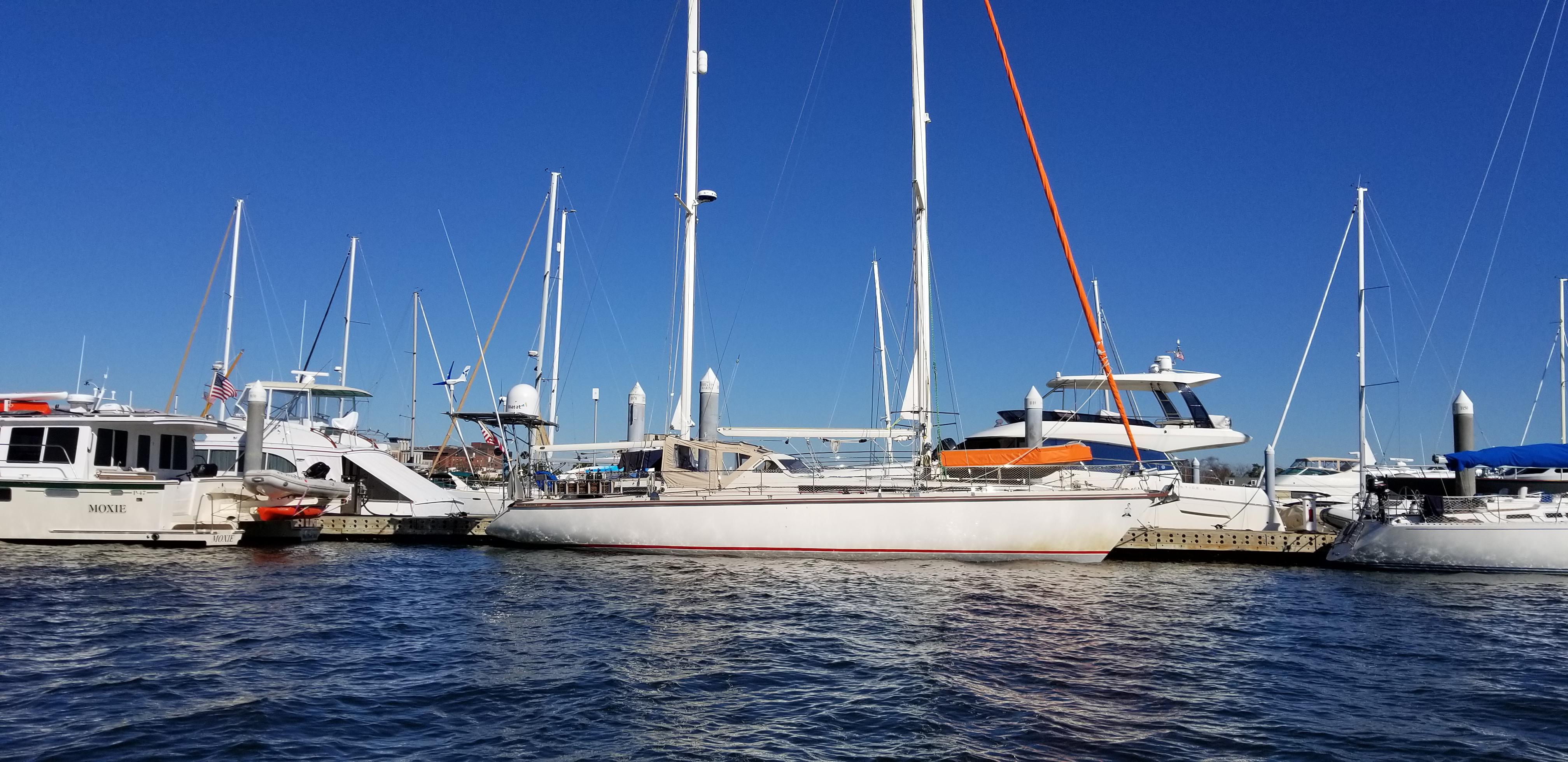 Look who I stumbled upon during a local boat delivery today. r/sailing