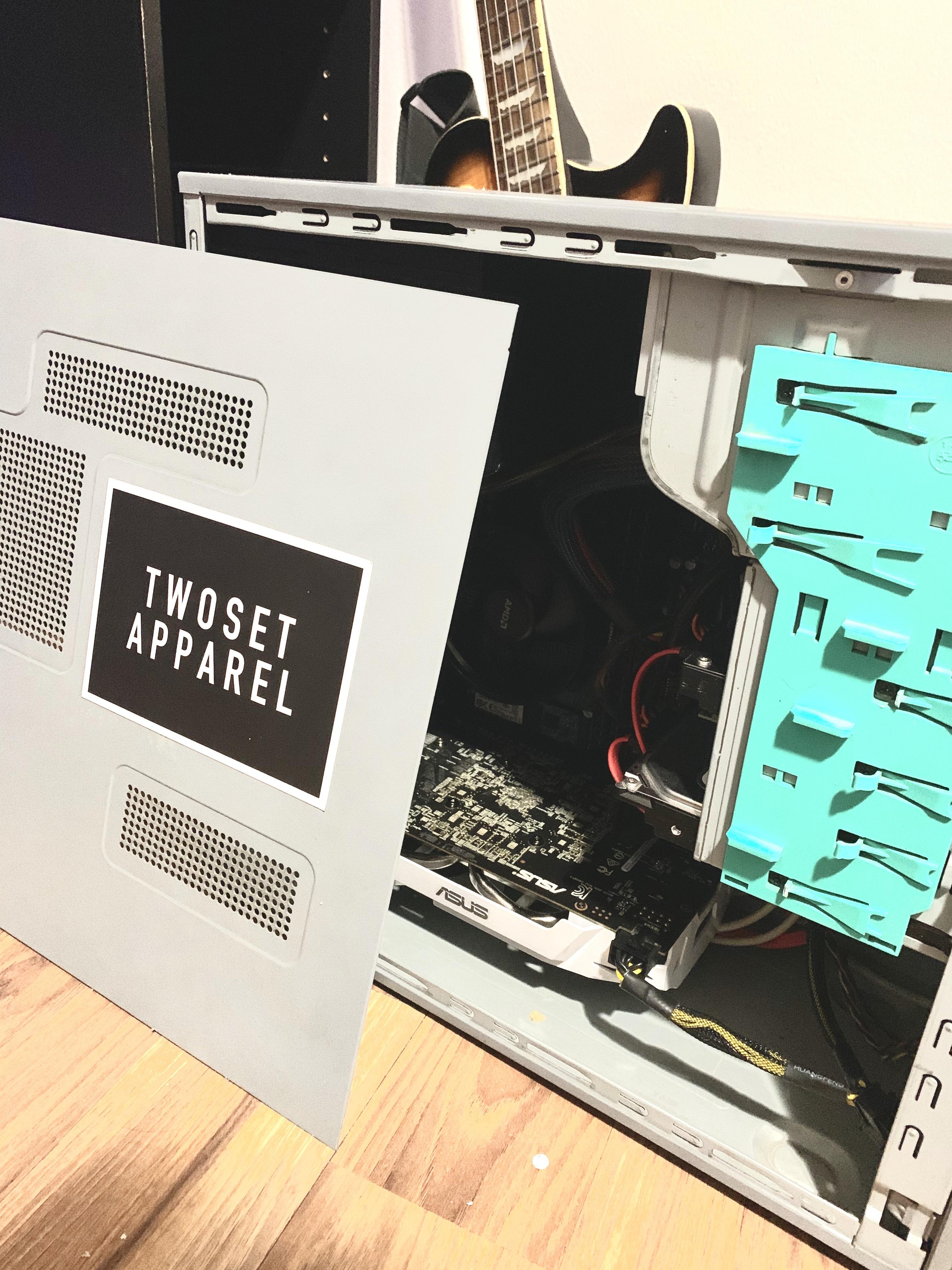 I was in the midst of building a PC for music production and merch I