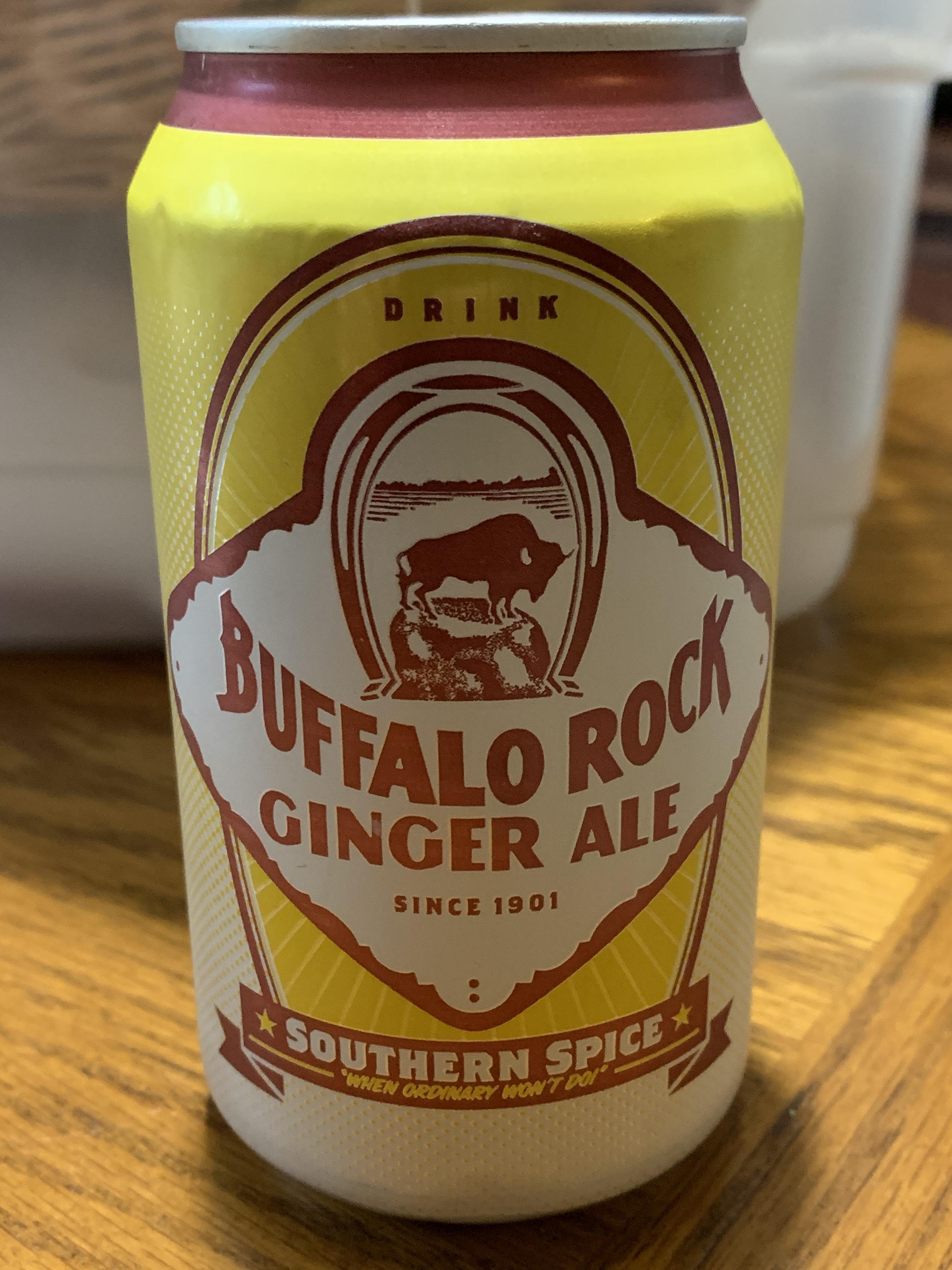 Buffalo Rock Ginger Ale. Found in a vending machine at an Alabama rest