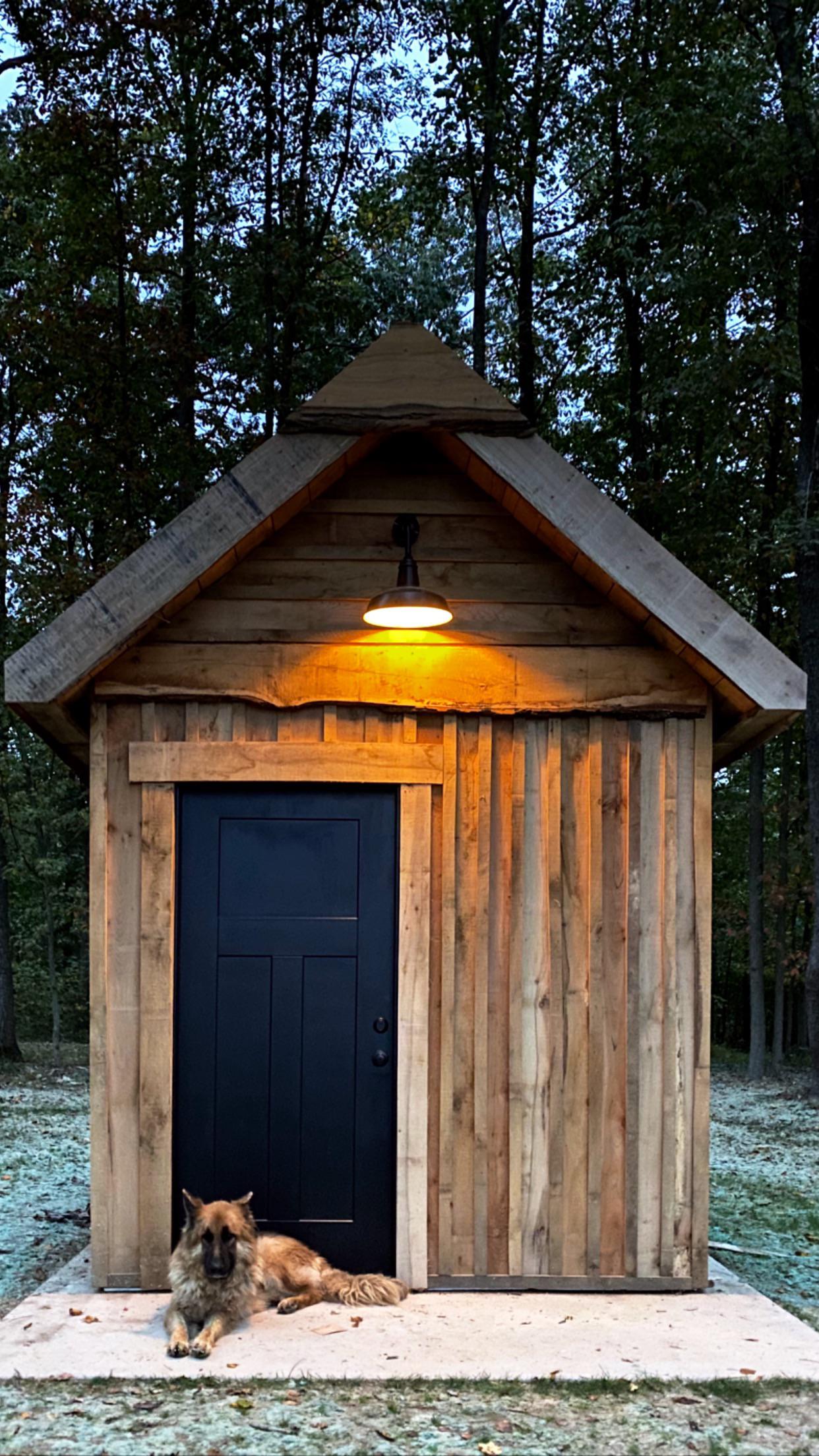 Finished my beer shed r/woodworking