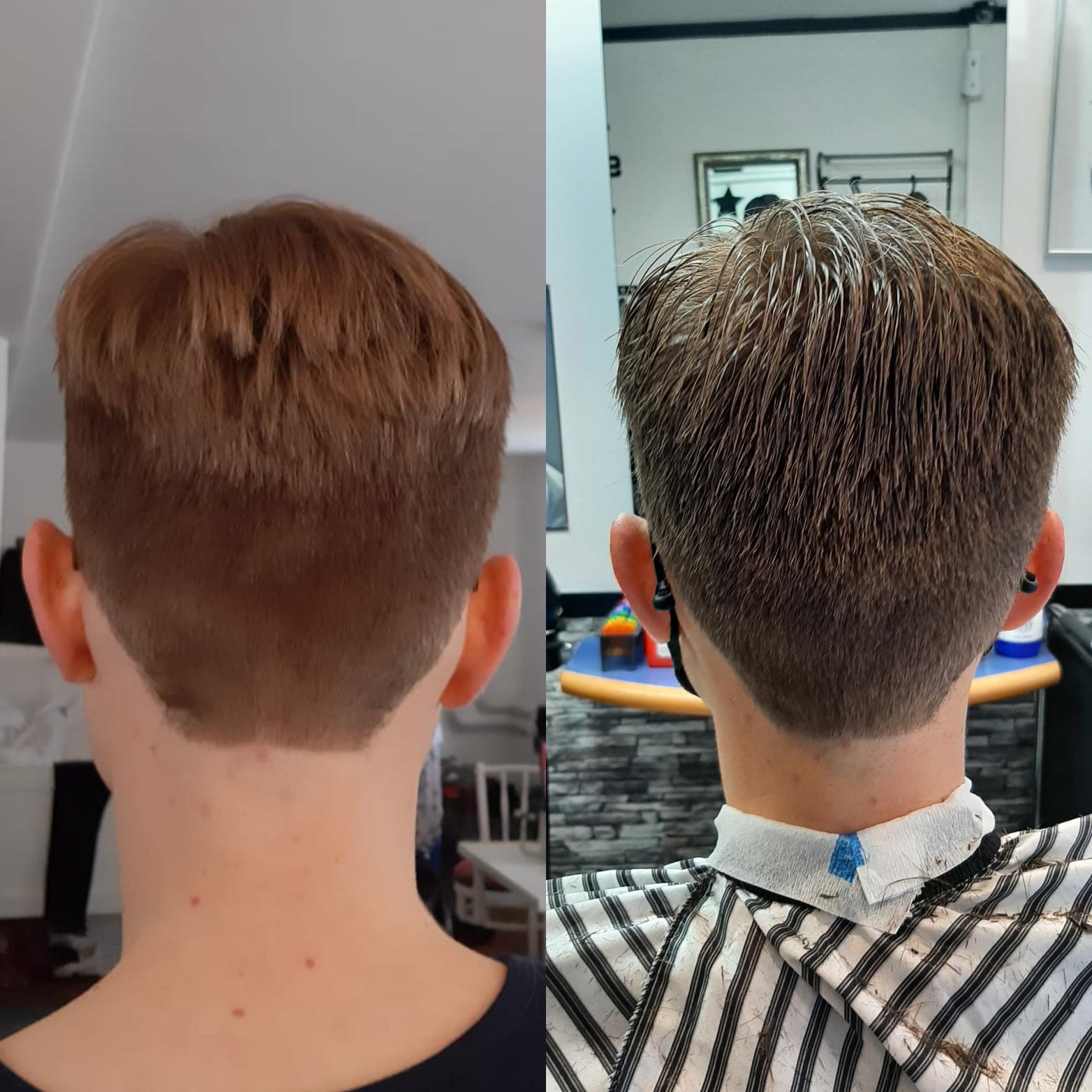 The difference between a bad and a good haircut, luckily they were able