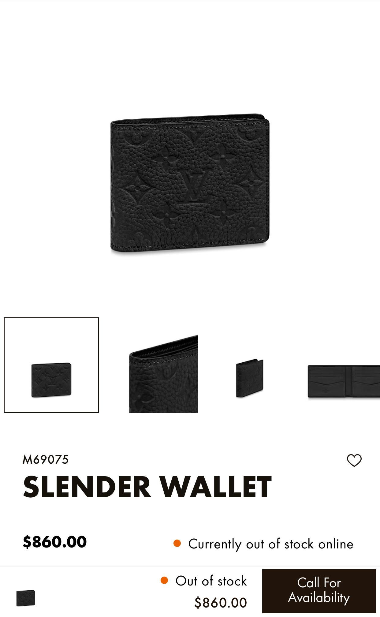 [W2C] LV Slender Wallet PLEASE HELP I’VE LOOKED EVERYWHERE r/DesignerReps