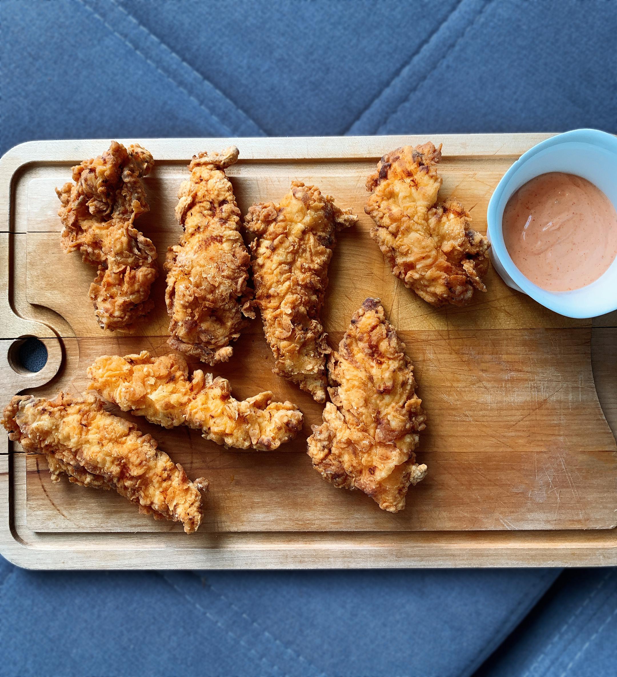 [homemade] Chicken Tenders r/food