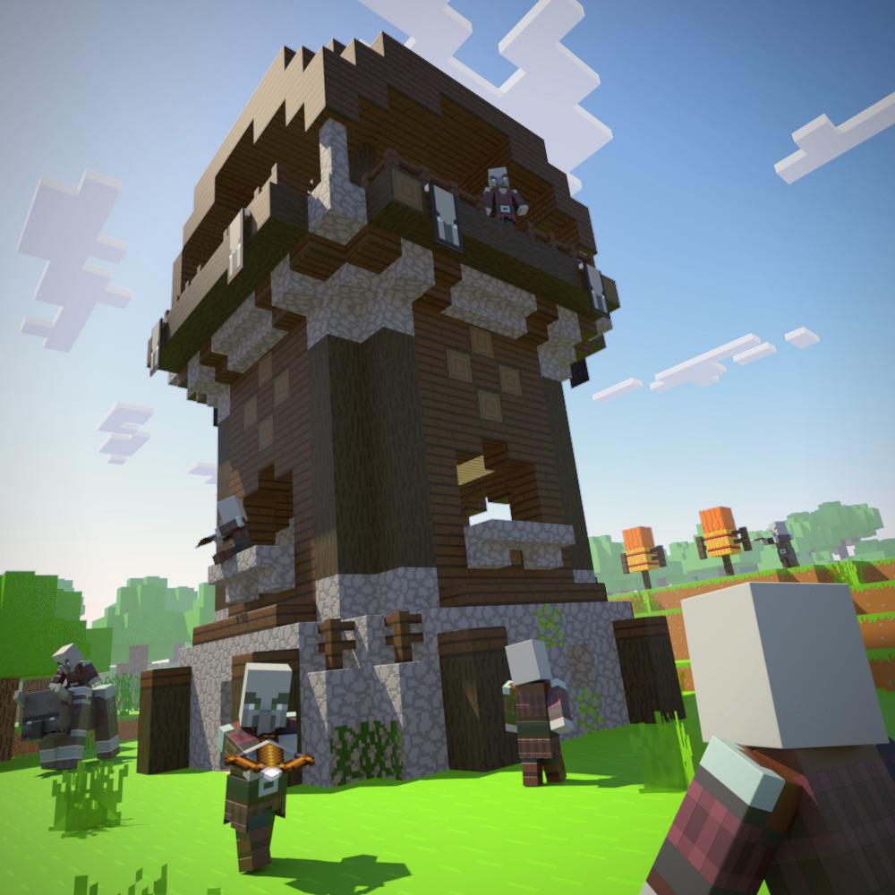 I wonder what Pillagers do when they’re not raiding villages? Render