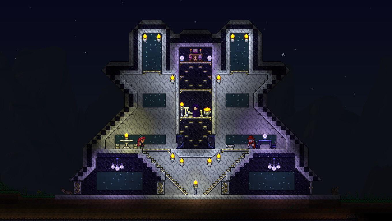 I’ve been experimenting with granite and marble r/Terraria