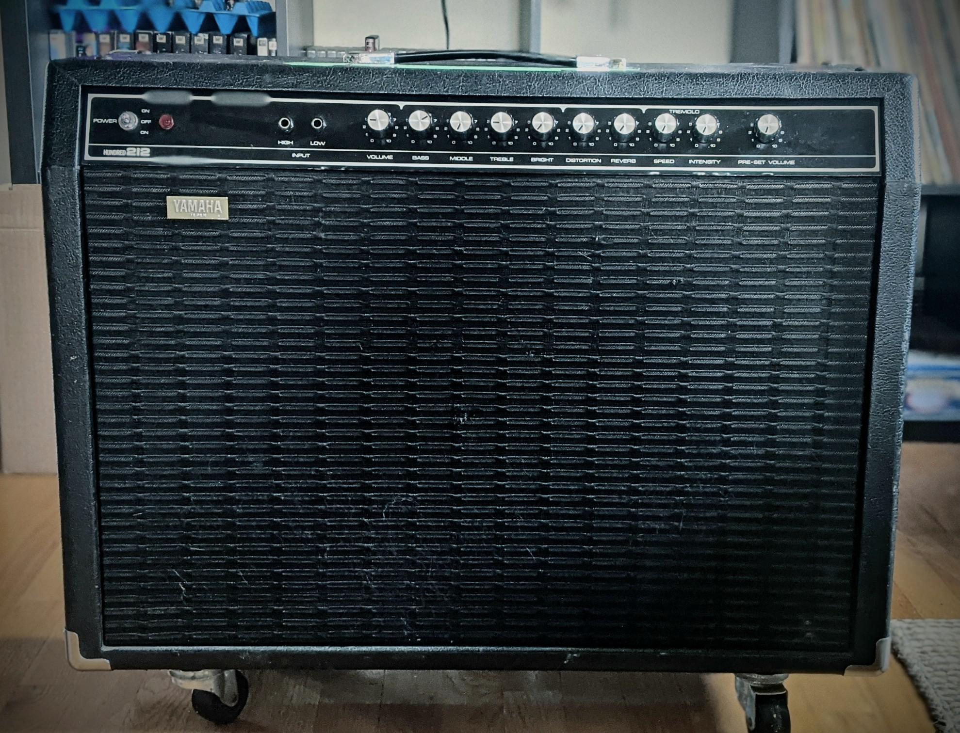 Issues with Yamaha G100 212 : r/GuitarAmps