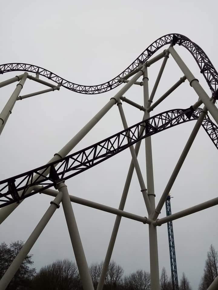 Construction Update From Plopsaland De Panne S 2021 Mack Xtreme Spinning Coaster Credit Team Looopings R Rollercoasters