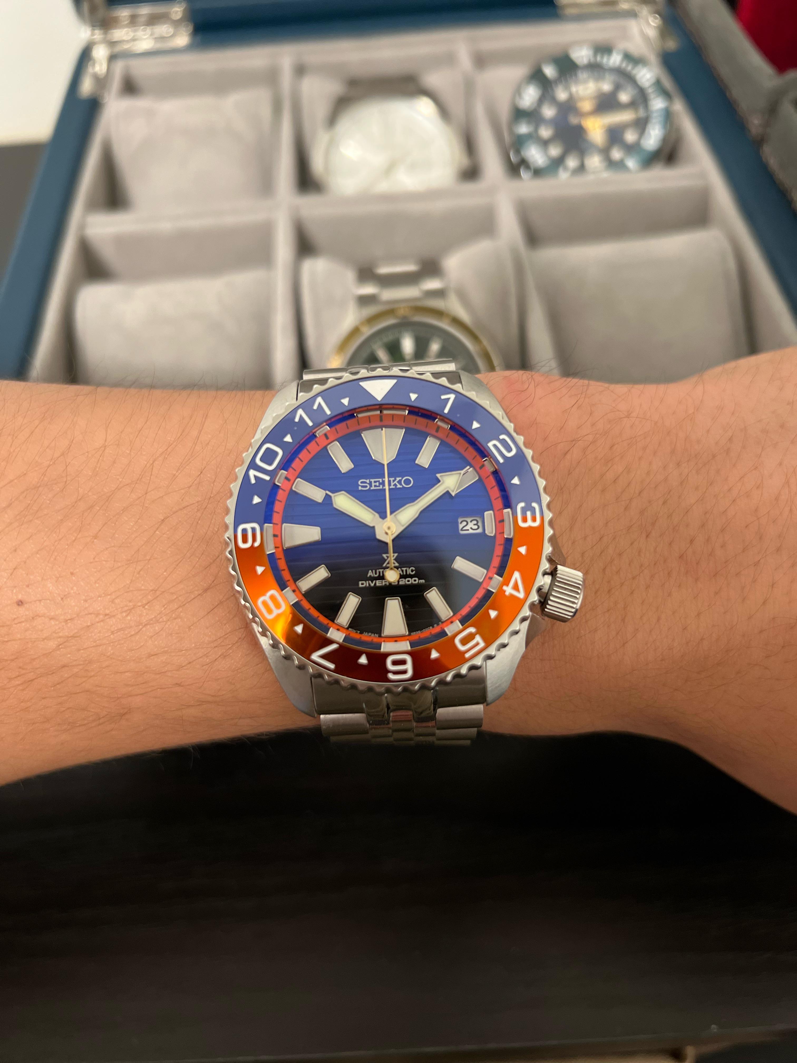 Need opinions! Is it too tacky with the orange chapter ring and gold