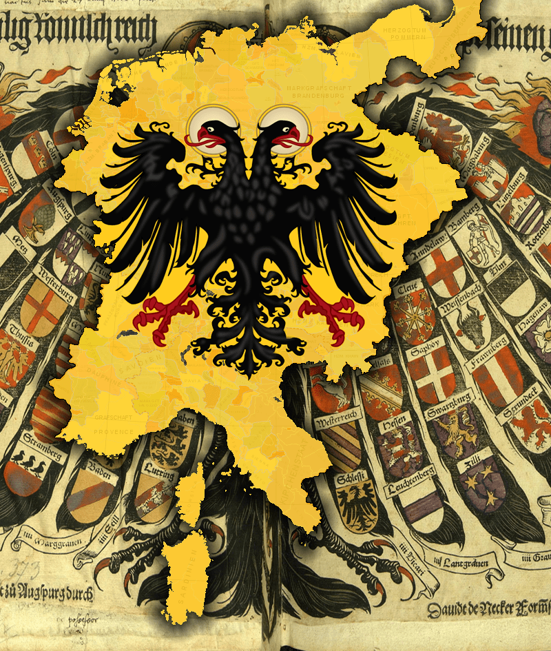 [OC] A map I made of the Holy Roman Empire at it's peak! r/MapPorn