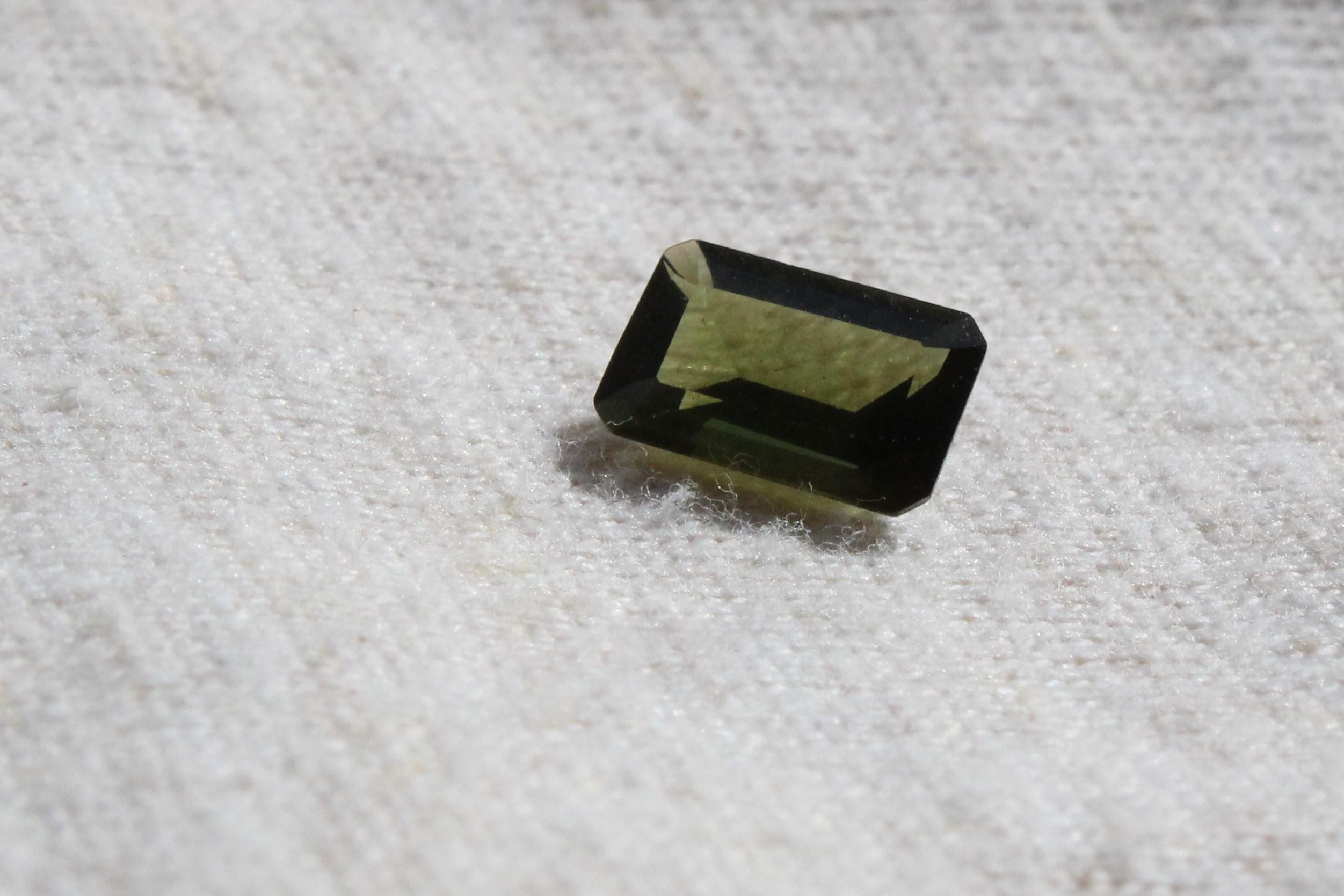 Deadly Beauty Faceted Ekanite (Radioactive) from Sri Lanka r/Gemstones