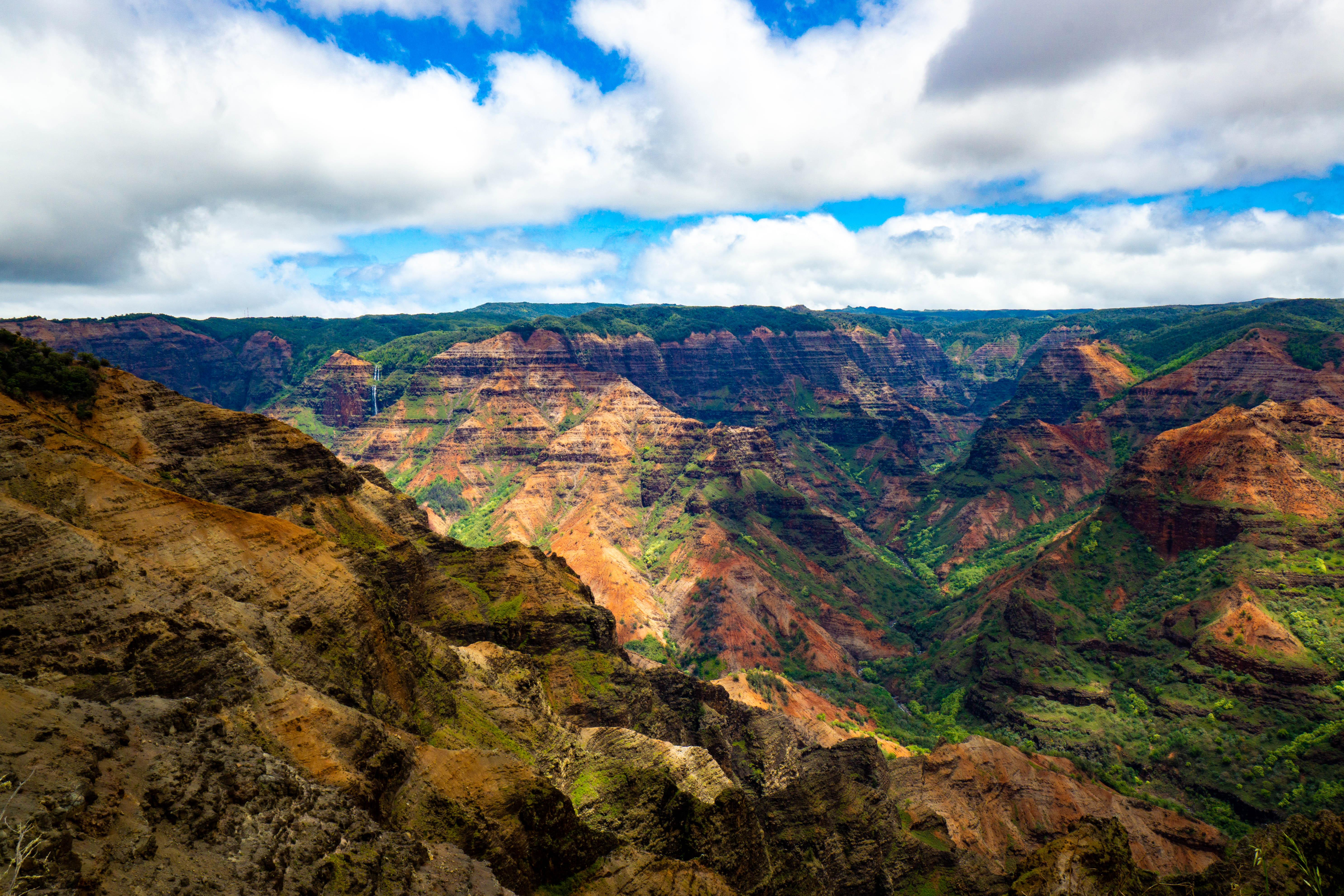 Waimea Canyon on Kauai, Hawaii "The Grand Canyon of the Pacific" [OC