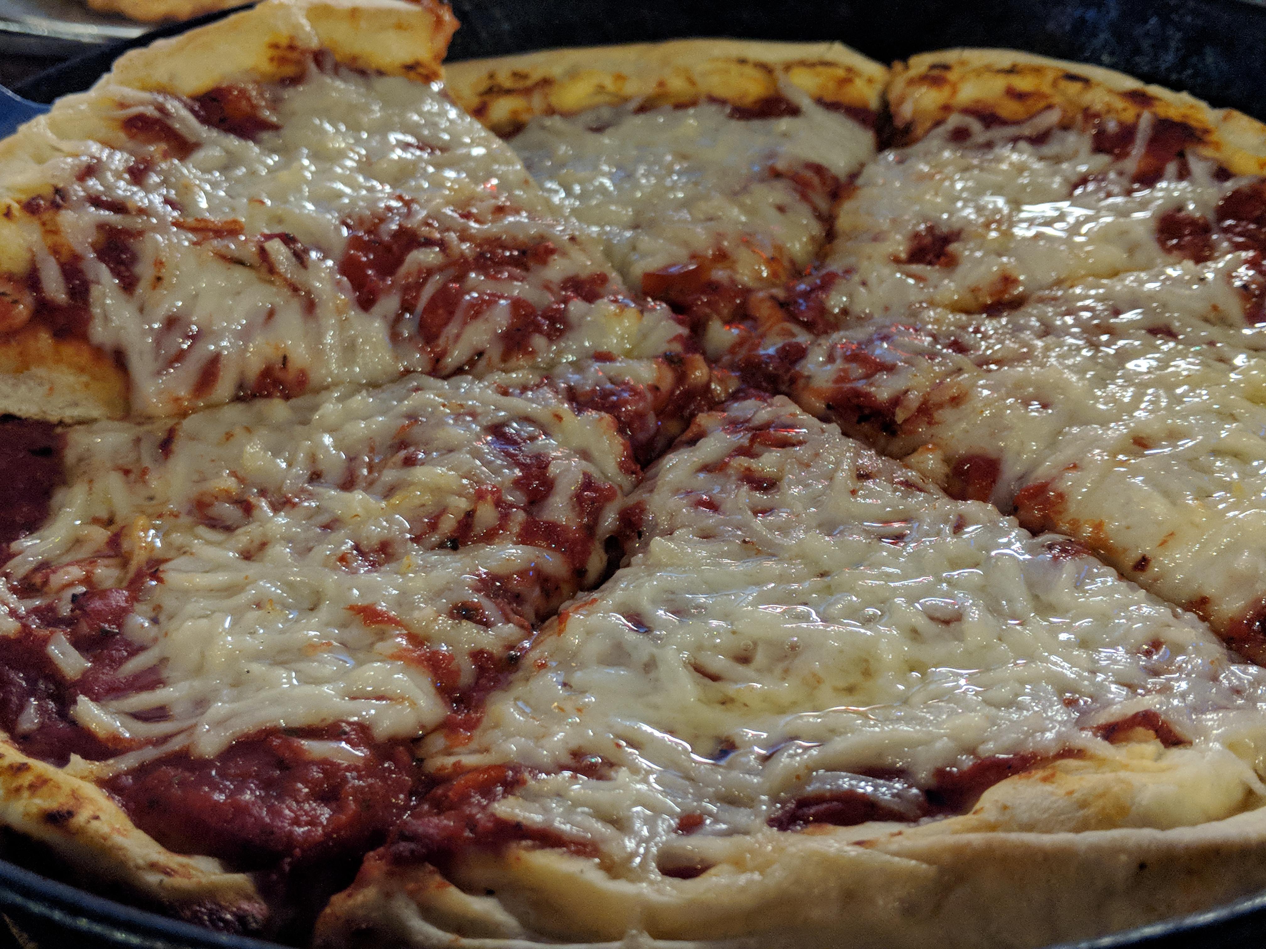 Vegan Cheese Pizza r/vegan