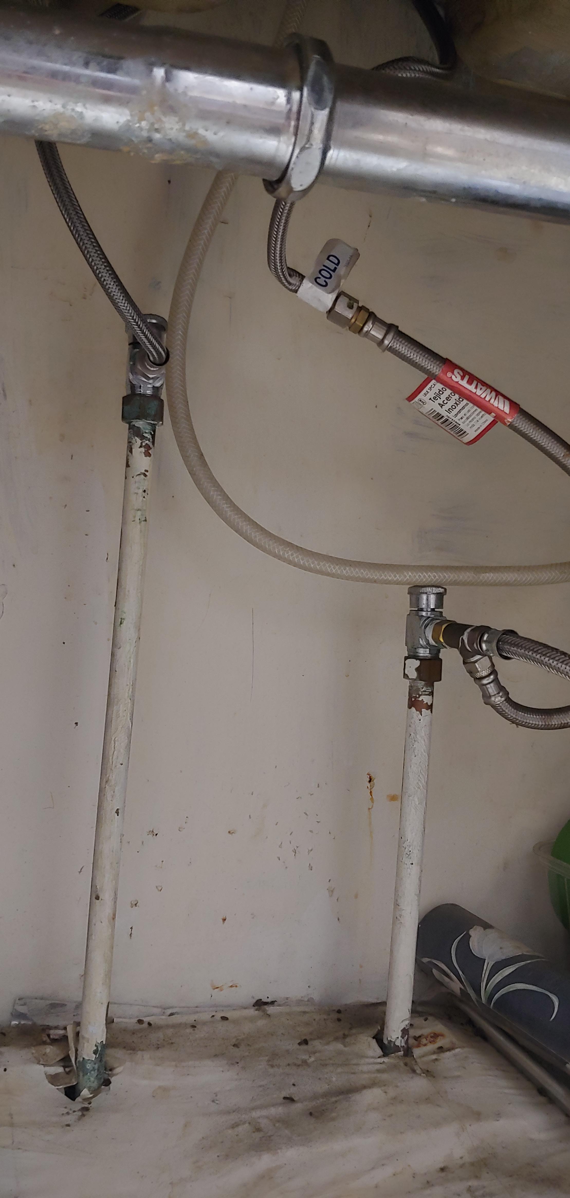 Question is it safe to split the cold water another time to run a