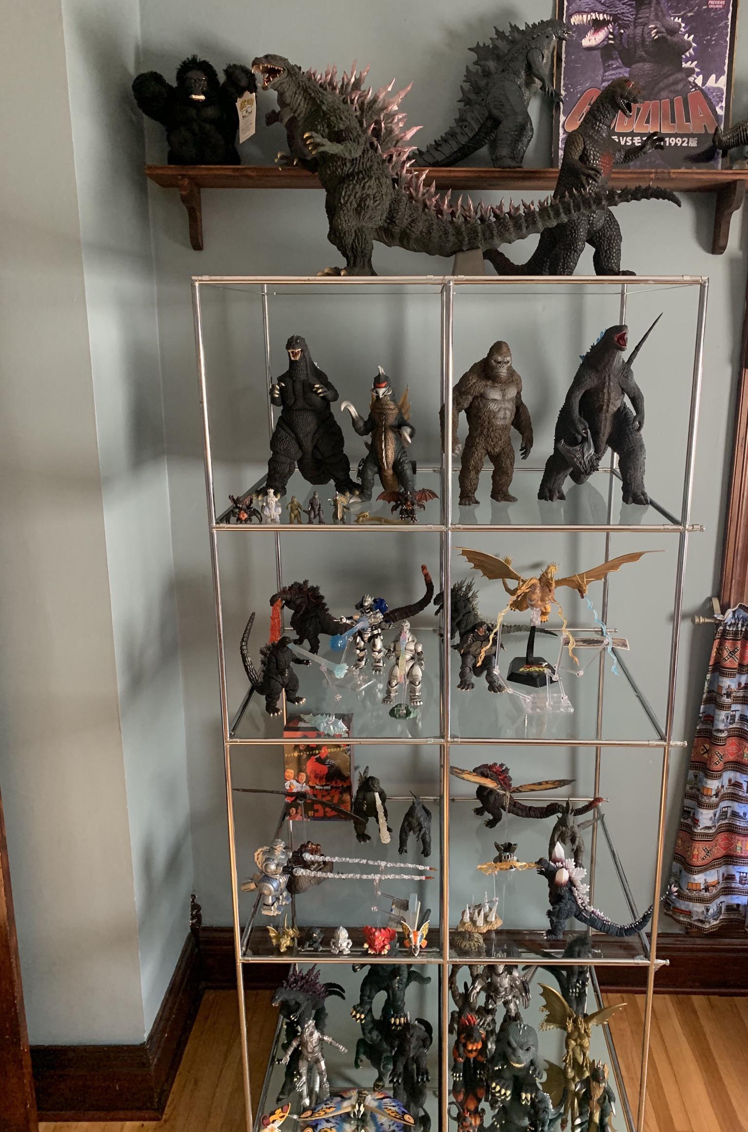 My Godzilla collection as of now. Finally able to have it all out and