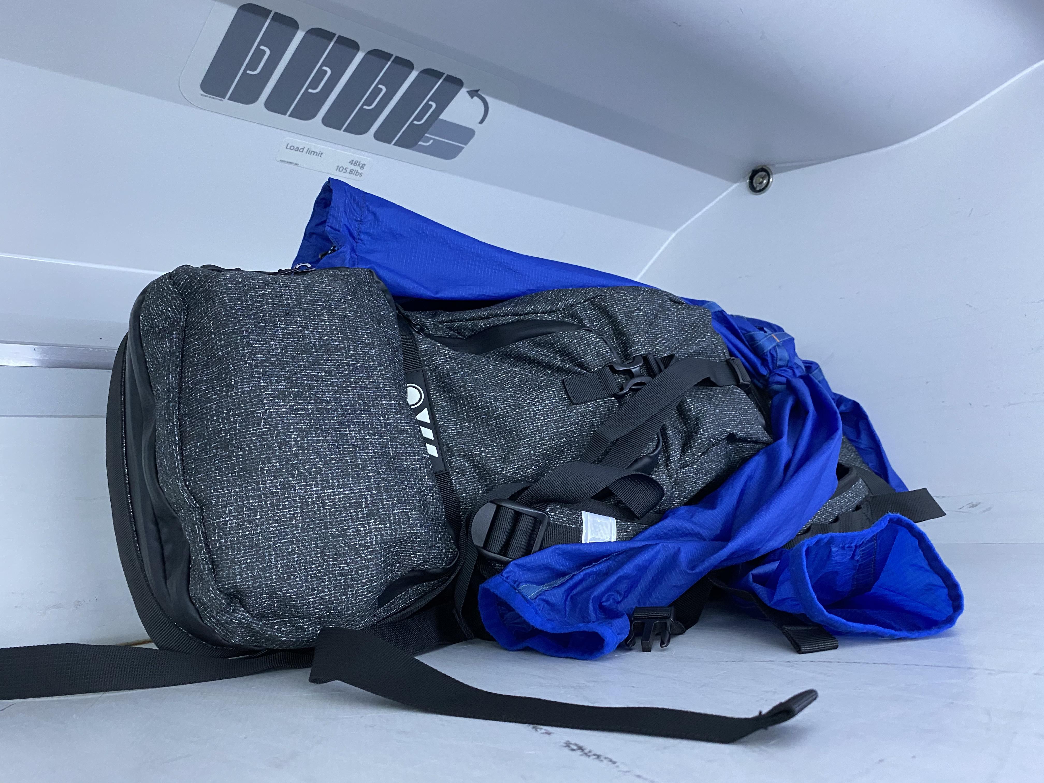 Pint made it on American Airlines! No issues. Superow backpack fits like a glove. Wish me luck