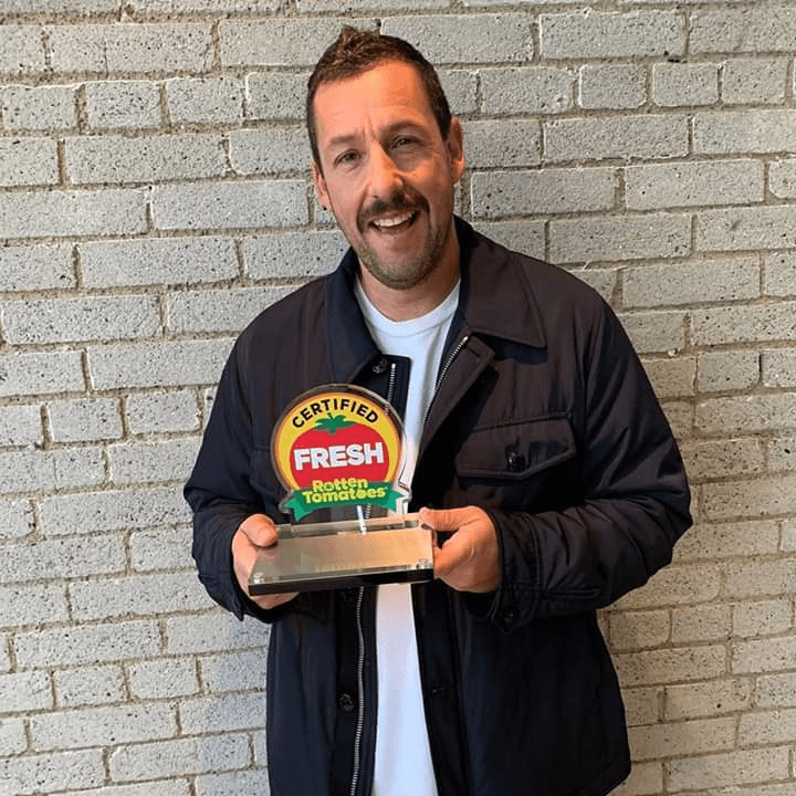 "Rotten Tomatoes gave Adam Sandler a belated birthday present. His