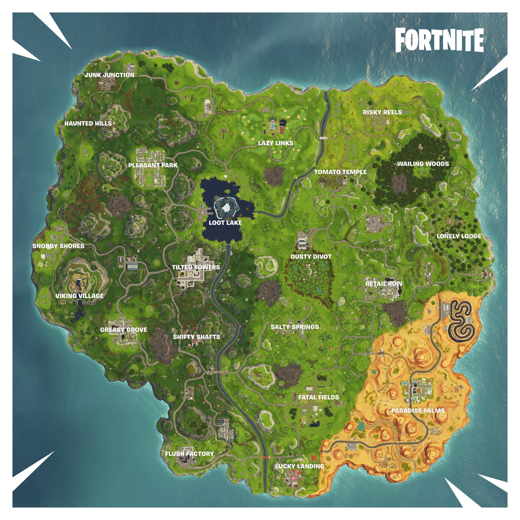 When people say "bring back the old map" they mean this map. NOT SEASON