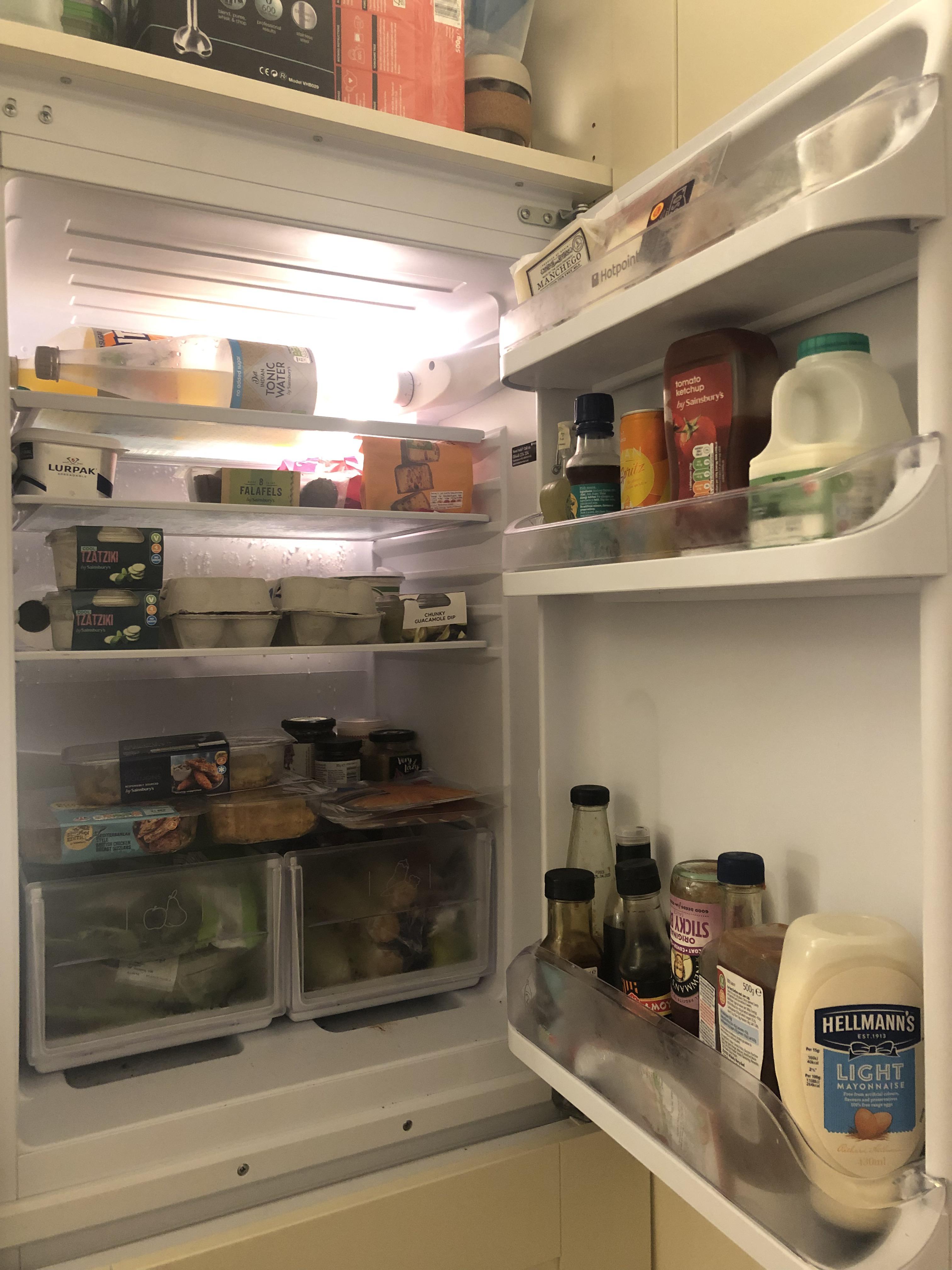 My fridge today. Who am I? Would love to know what you think r