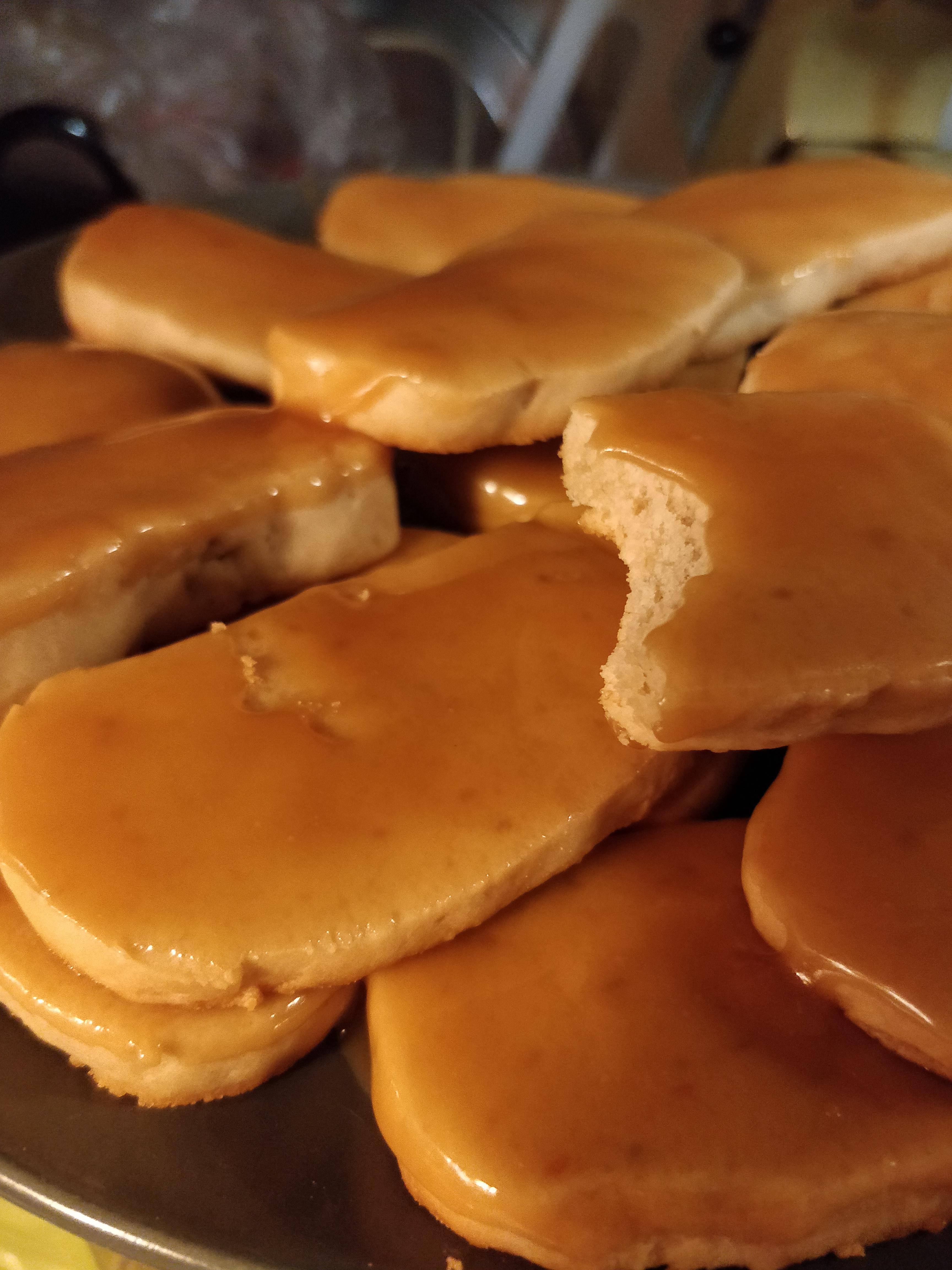 Black tea shortbread cookies with black tea glaze r/Baking