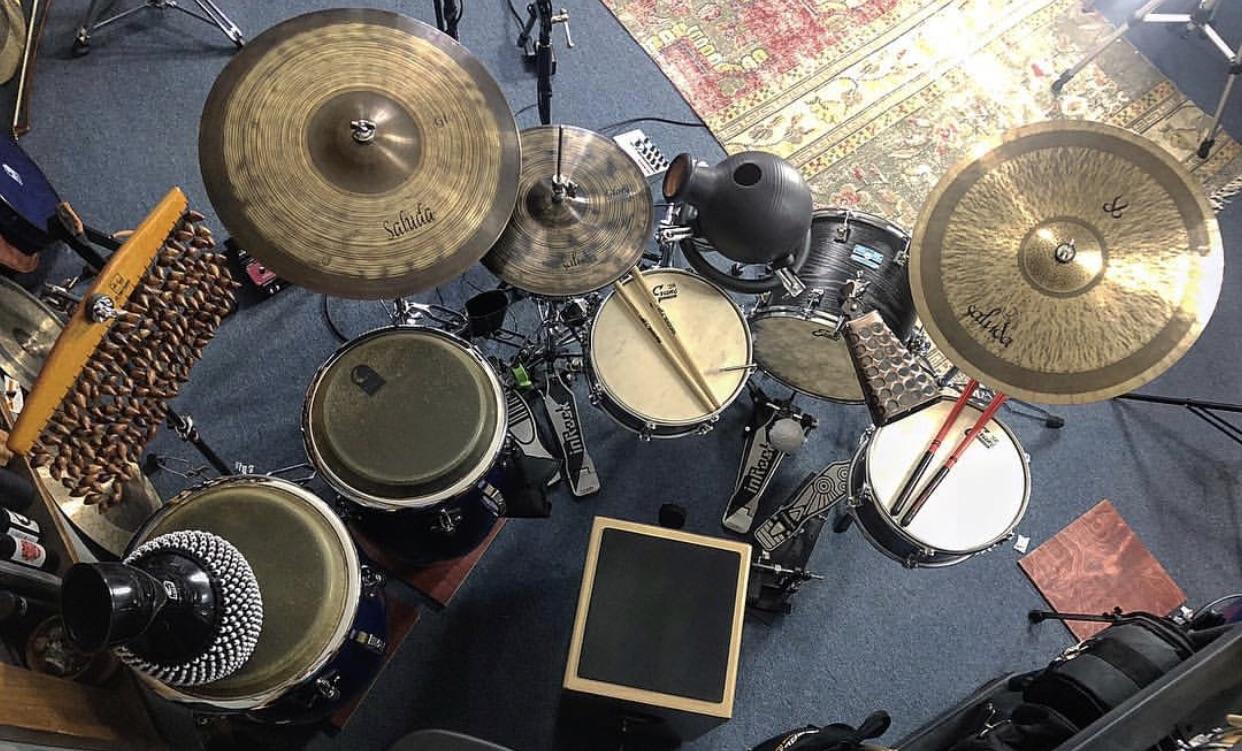 Hybrid setup... r/drums