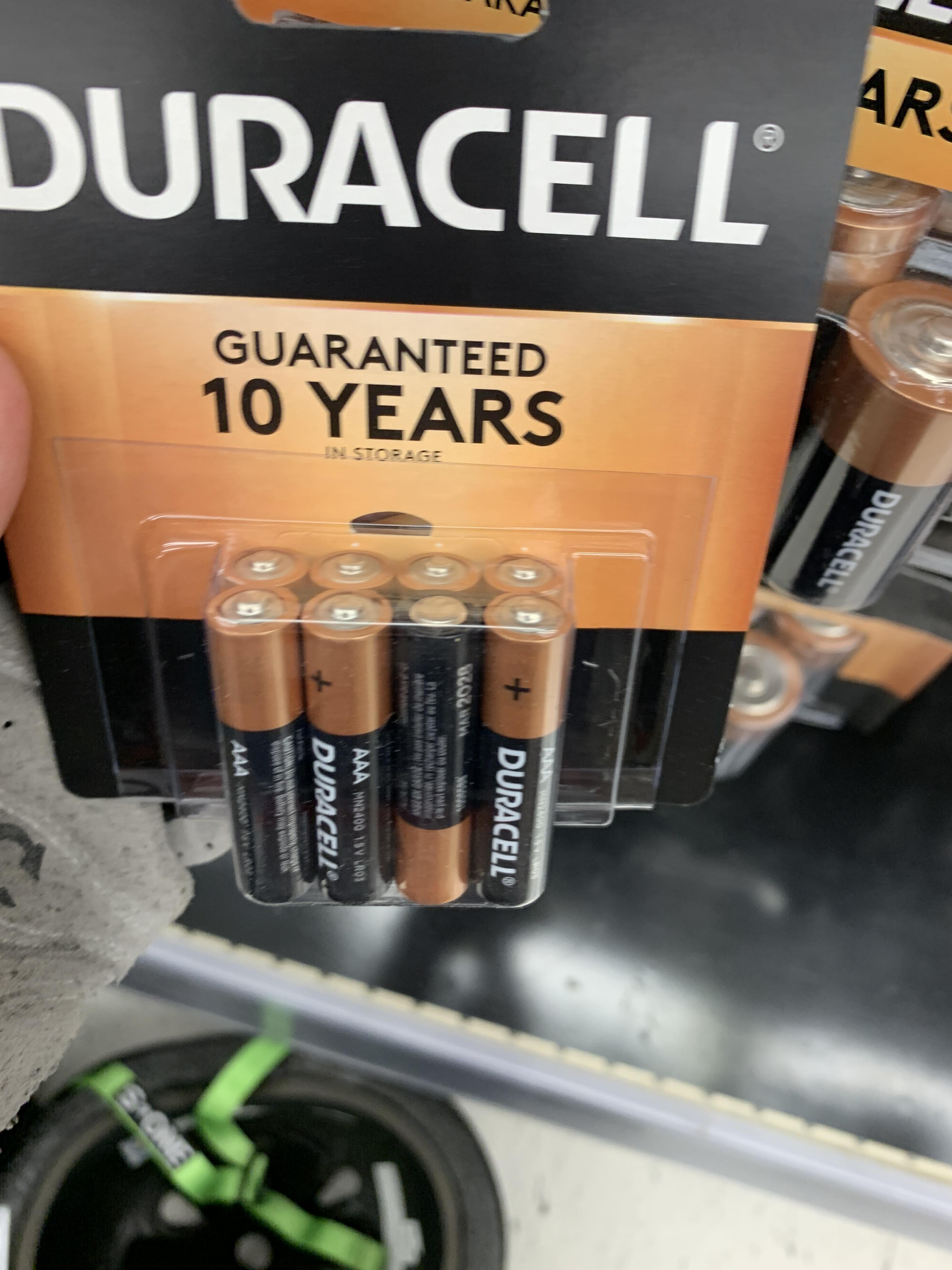 These batteries at a local Walgreens r/mildlyinfuriating