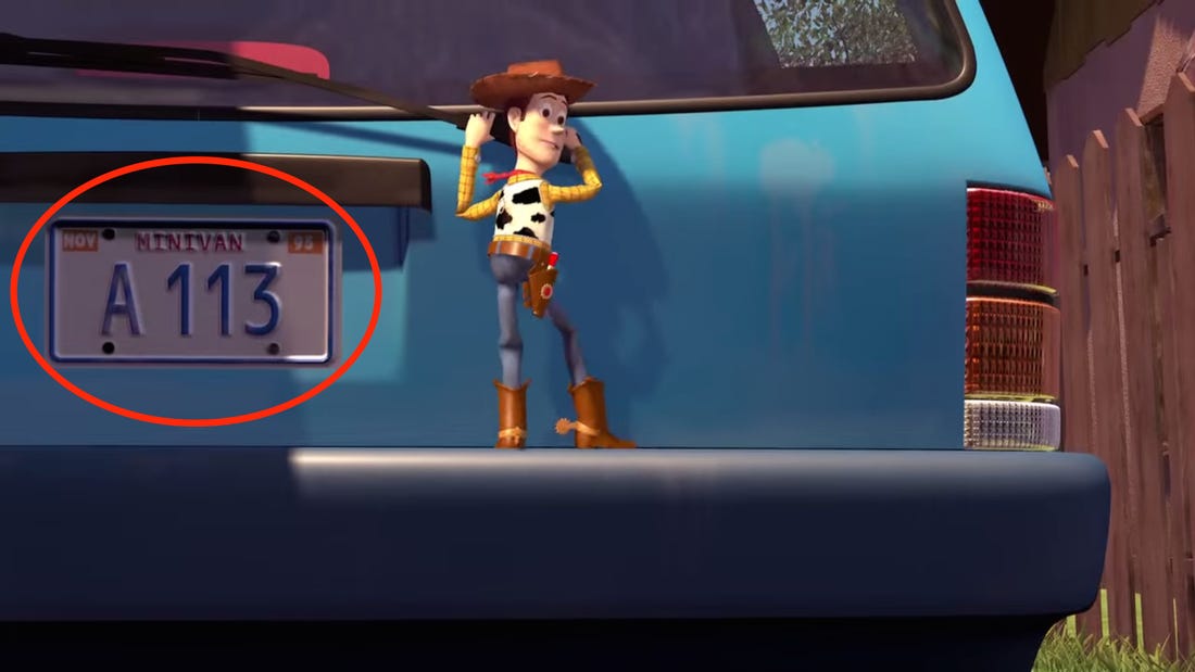 In Toy Story, it is revealed to the viewer that the entire story takes