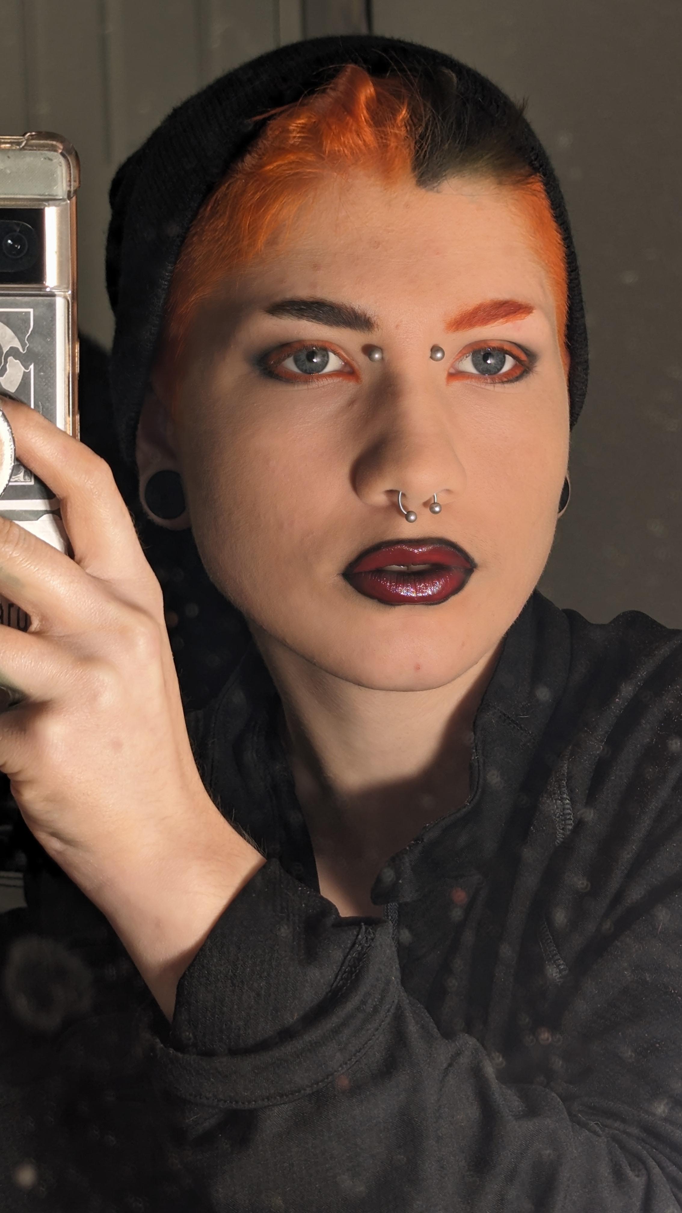 It tis the season to dye my hair for Halloween r/alternativefashion