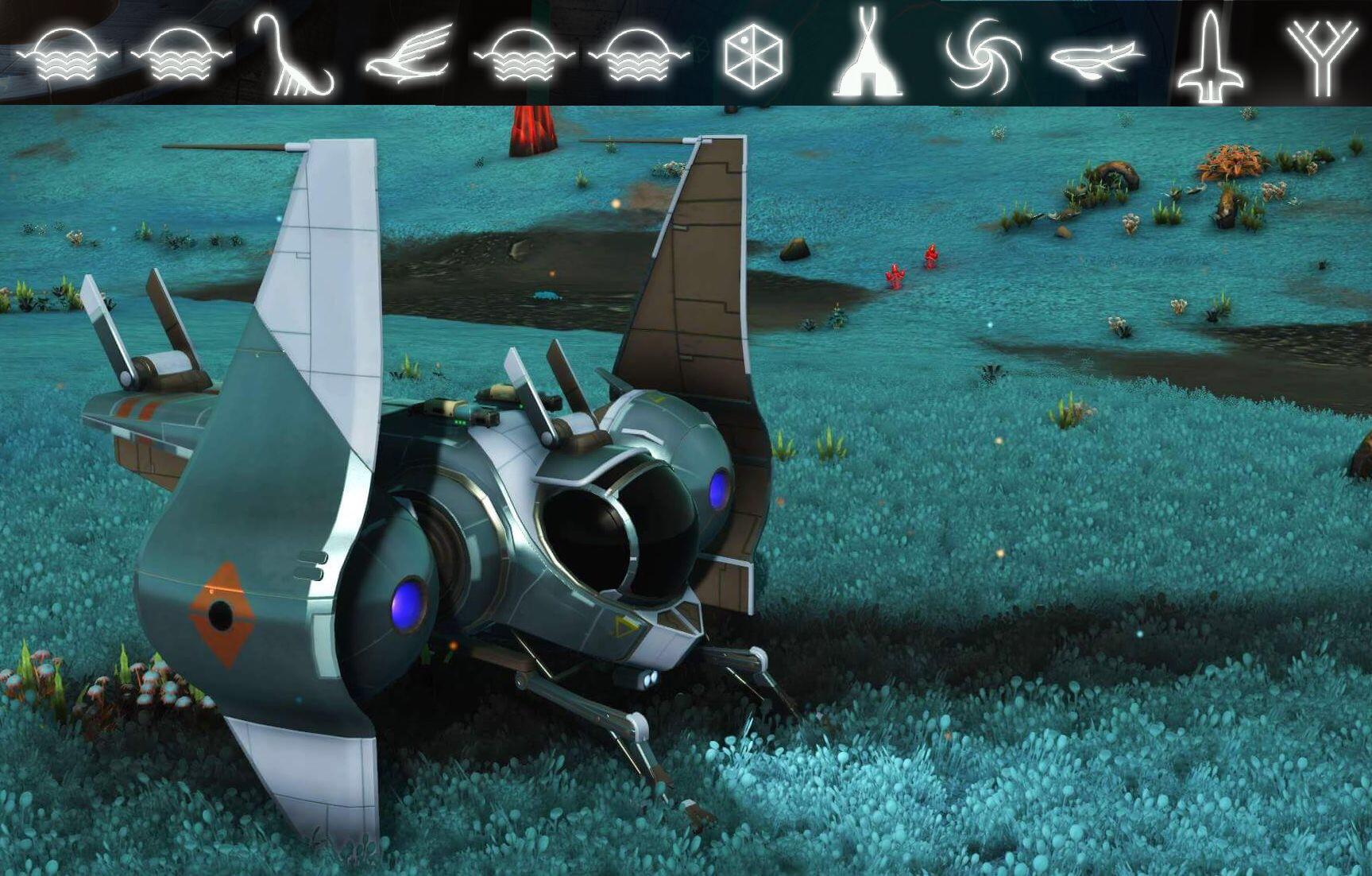 Beautiful rare T2 Sclass explorer Euclid. r/NMSCoordinateExchange