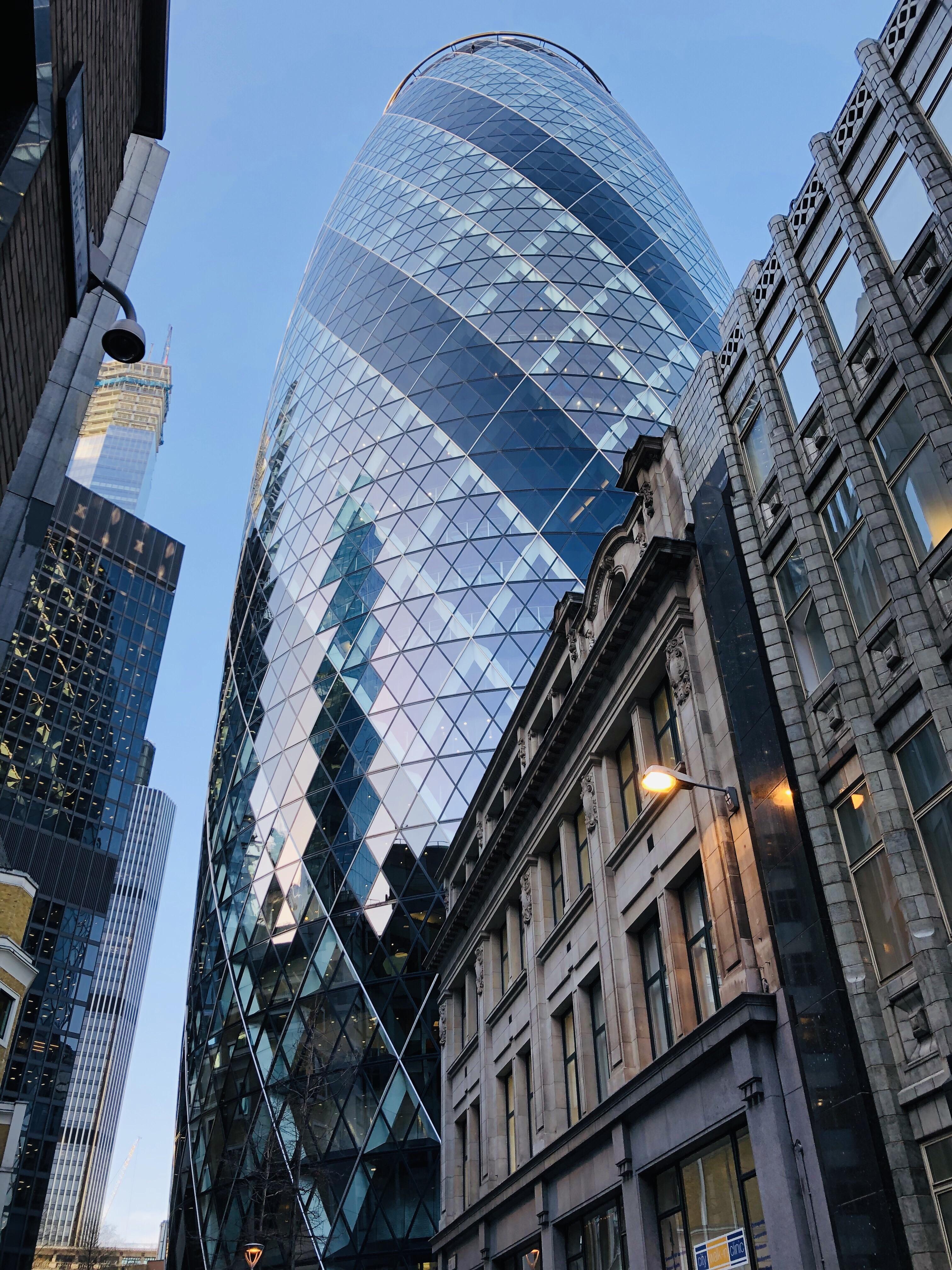 The Gherkin London [4032 x 3024] r/ArchitecturePorn