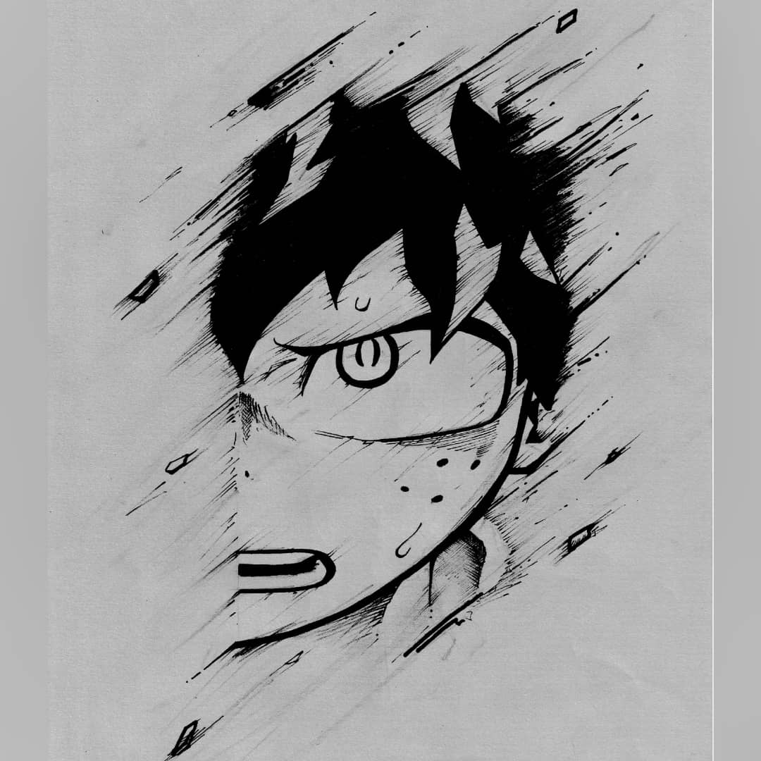 Starting My Journey As A Tattoo Artist And Tried To Make A Midoryia Piece. Hope You Like It : R/Bokunoheroacademia 1080_x_1080_jpg