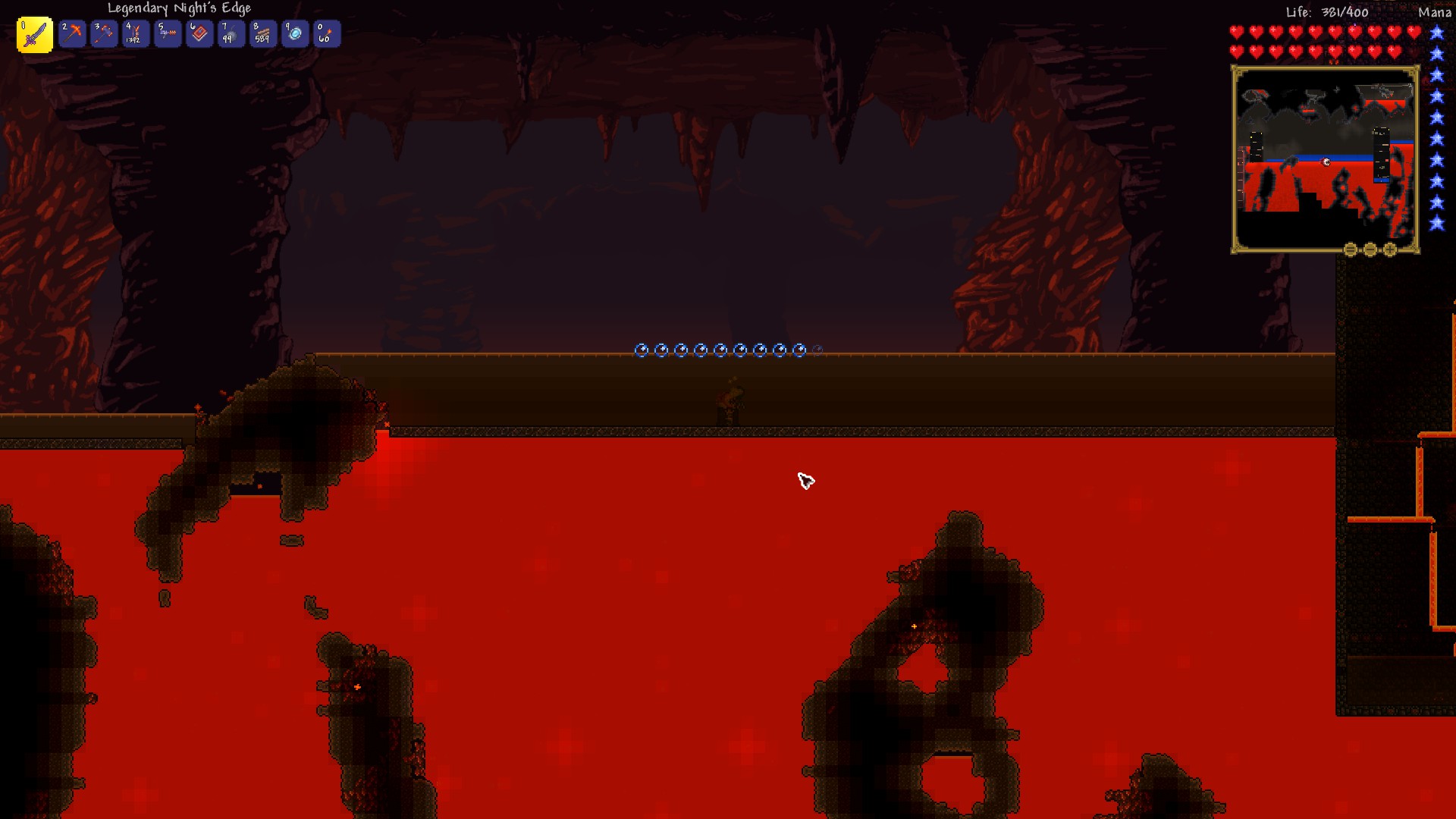 I thought water evaporated in hell... r/Terraria